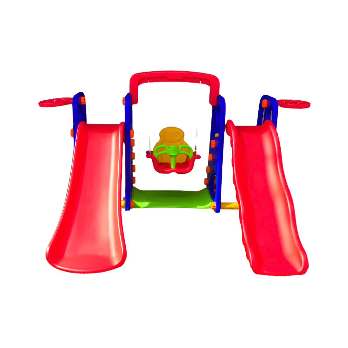 กระดานลื่น ชิงช้า ชิงช้ากระดานลื่นคู่หูสองทาง Swing Slide Two Ways Duo