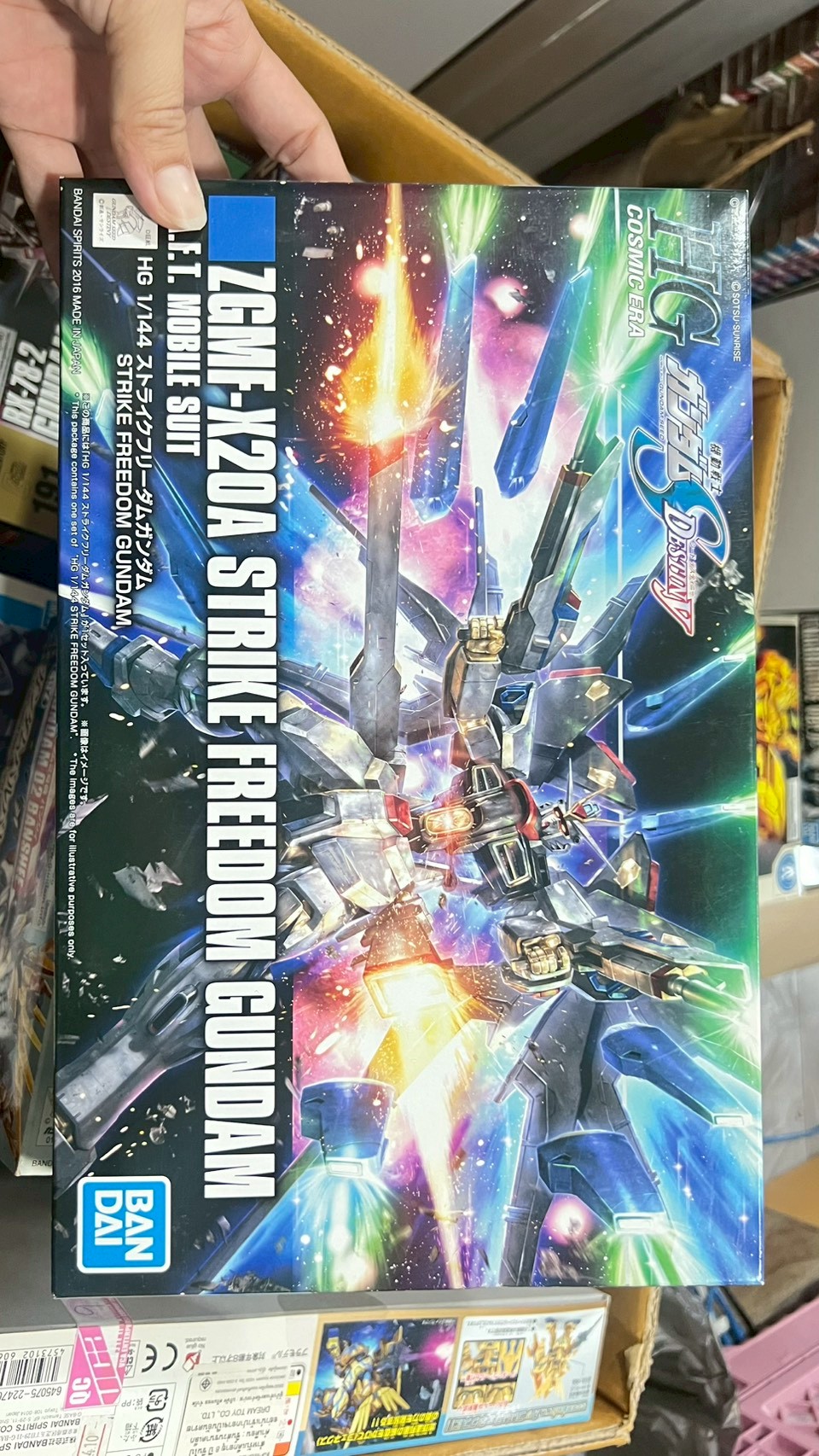 BANDAI HG STRIKE FREEDOM GUNDAM