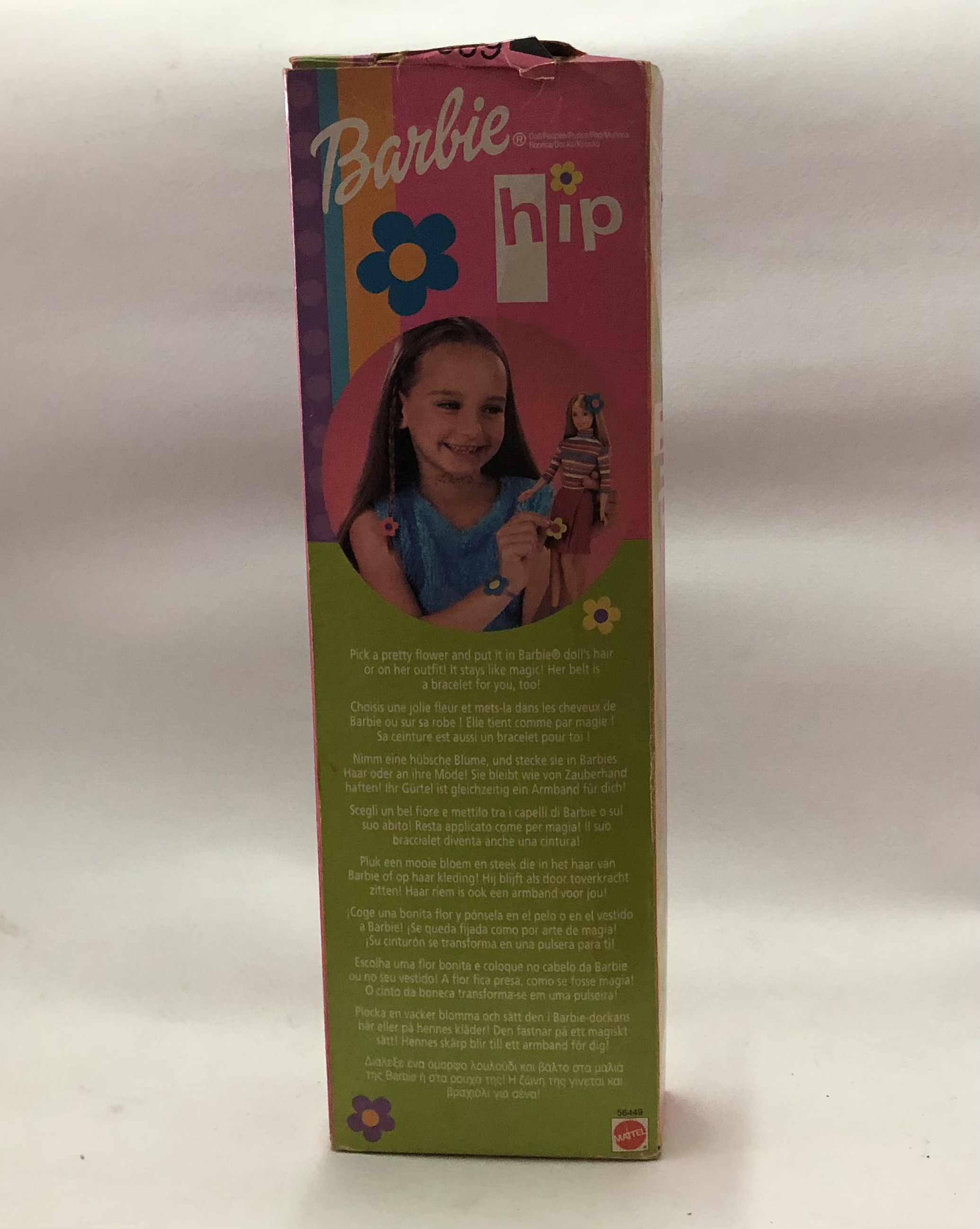 มิอ2 สภาพเก่าเก็บในกล่อง ตุ๊กตาบาร์บี้ รุ่น Hip Only at Carrefour