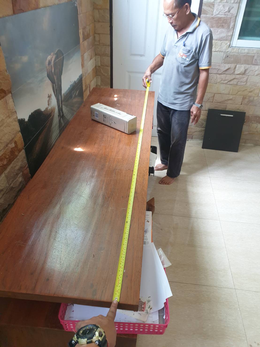 โต๊ะไม้สักกว้าง 50 ยาว 180 คุ้ม