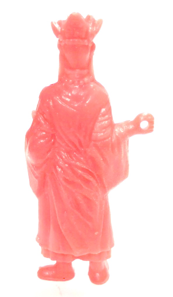 ตุ๊กตา แอ๊นท์ 4.5 นิ้ว พระถังซำจั๋ง สีส้มสะท้อนแสง งานตุ๊กตุ่นเก่า สภาพดี