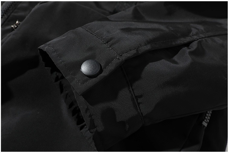 เสื้อแจ็กเก็ตกันหนาว แต่งกระเป๋าใหญ่ ซับผ้าขนนุ่ม (10260MM)