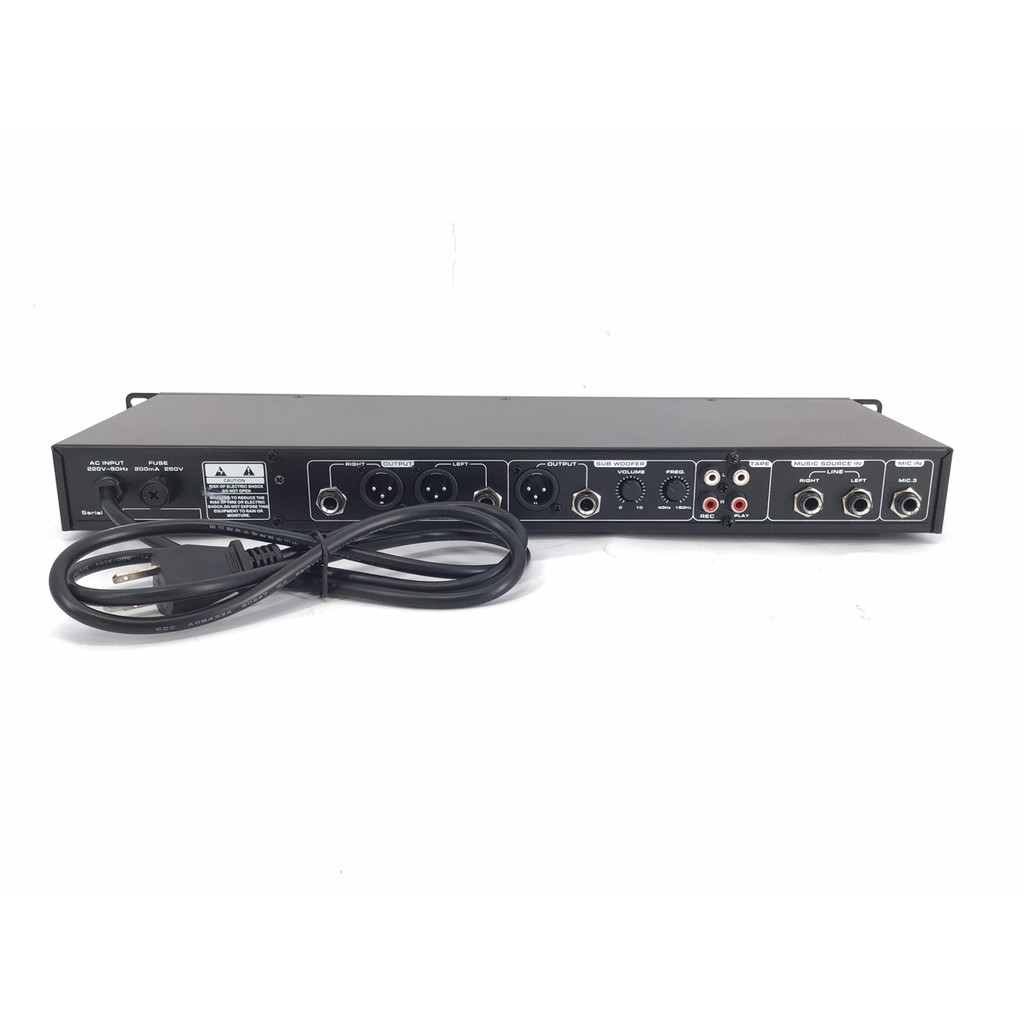 NTS PK-1 ปรีคาราโอเกะ 3 ไมค์ 3 ไลน์ 3 เอาท์พุท + FX