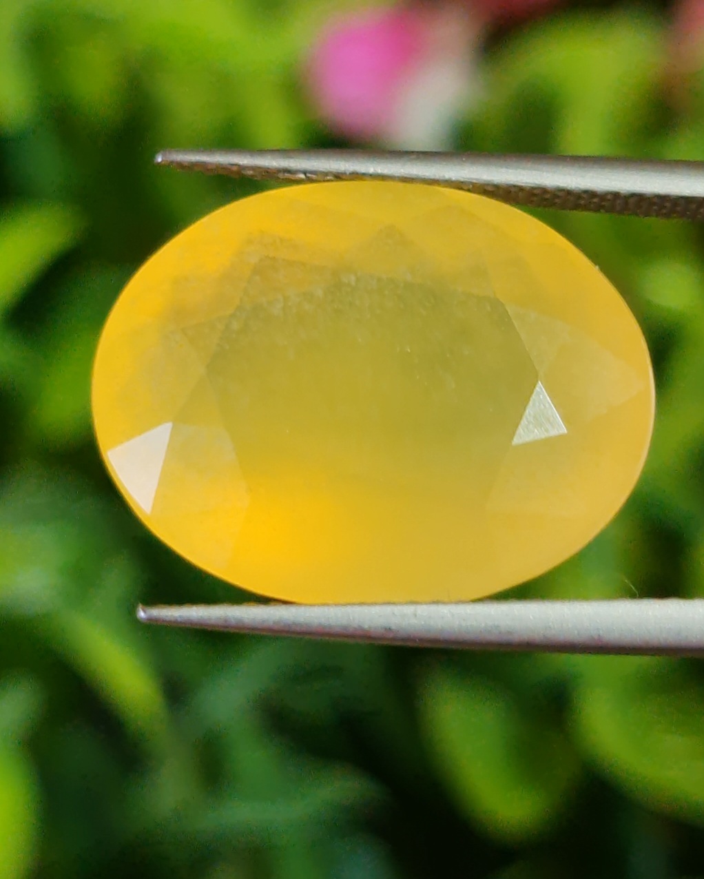 พลอย โอปอล Opal 11.40 กะรัต (Cts.) พลอยแท้ อัญมณีมงคลประจําวันเกิด เครื่องประดับพลอย