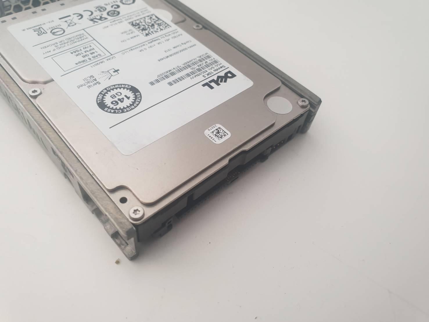 Dell Sas 146G 10k with Tray