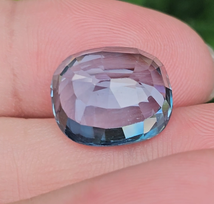 พลอย บลู โทแพซ (Blue Topaz) 18.11 กะรัต (Cts.) พลอยแท้ อัญมณีมงคลประจําวันเกิด เครื่องประดับพลอย