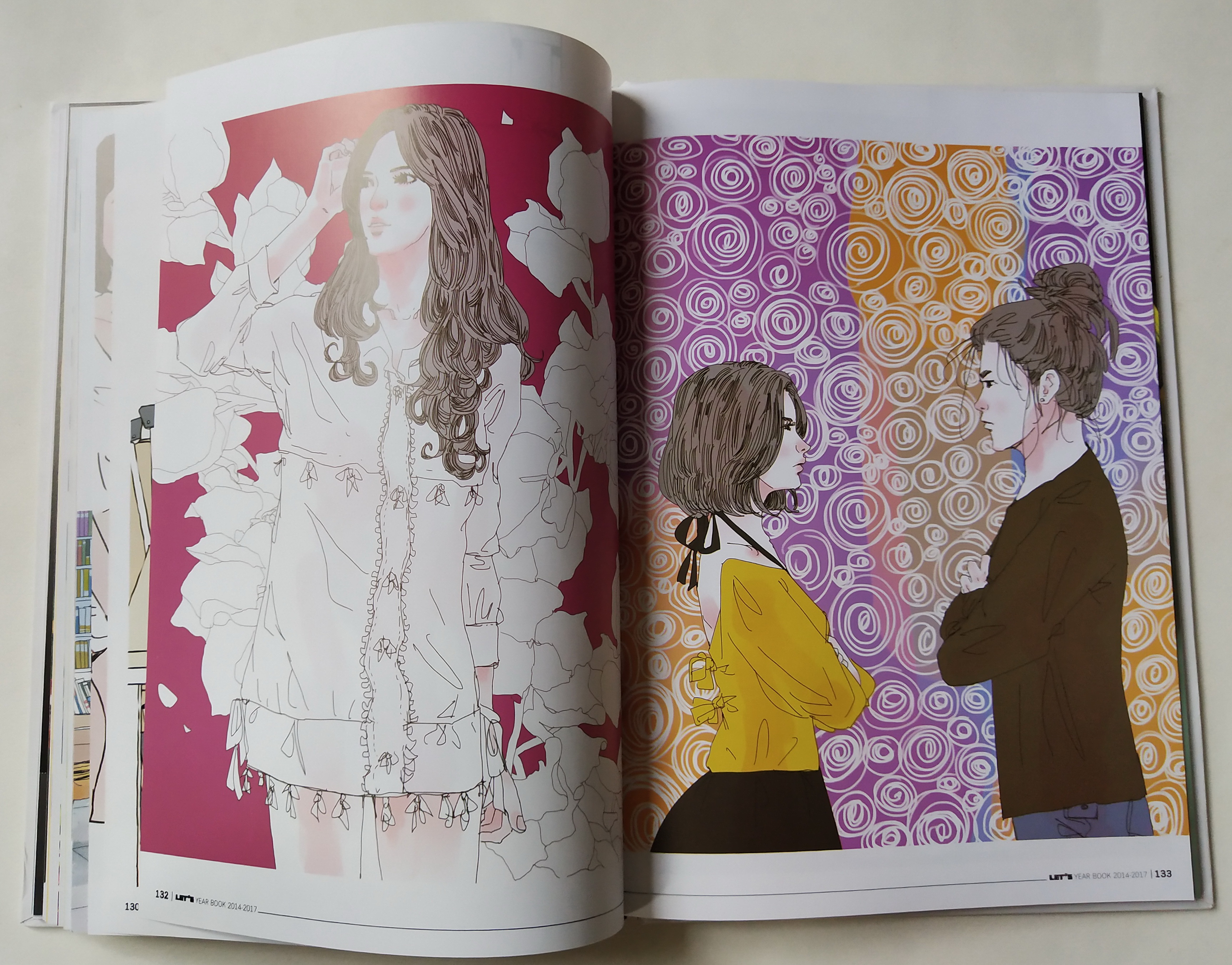 หนังสือเก่า Let's Comic Yearbook2014-2017,LET 's Comic YEARBOOK 2014-2017 เดอะดวง THE DUANG / PUCK / SA-ARD / FORMALIN / NUMMON / BEAST / NOTE / DIO / MANGGORN / TAN-STAR times JODBRIEW