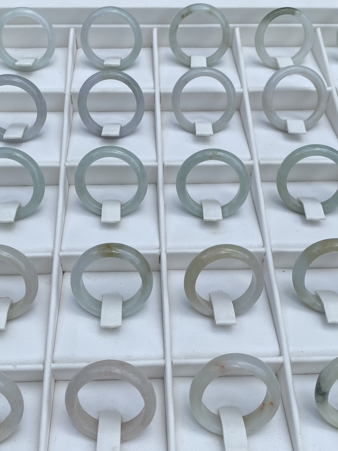แหวนหยก (jadeite) Size 60 หยก พม่า แท้ (Myanmar Jade) Type A