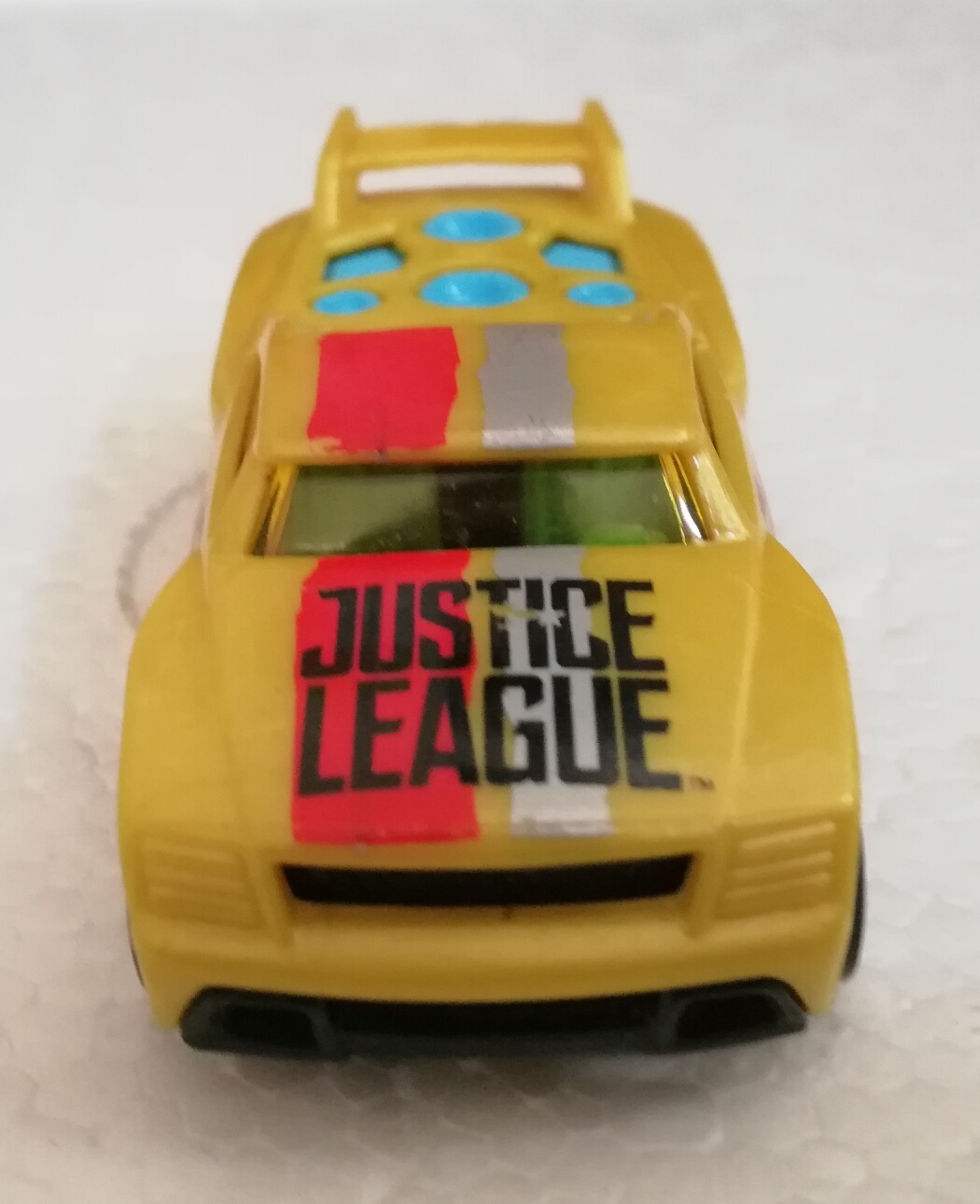 รถเหล็ก Die Cast, Bassline พิมพ์ลาย จัสติกลีก Justice League ของใหม่ ไม่มีแพ็ค สีเหลือง **อาจมีตำหนิเล็กน้อย โปรดตรวจสอบทุกภาพ