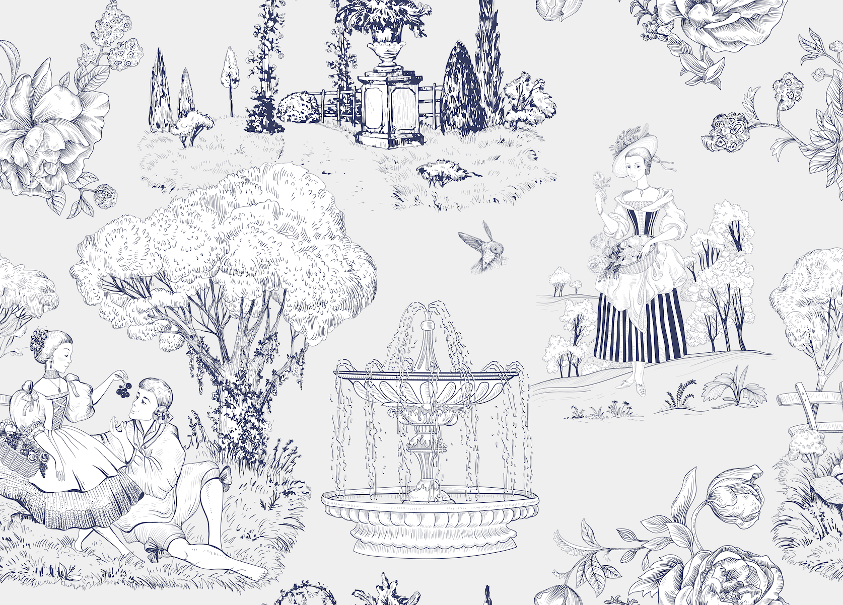 Wallpaper Digital Printing BW24023