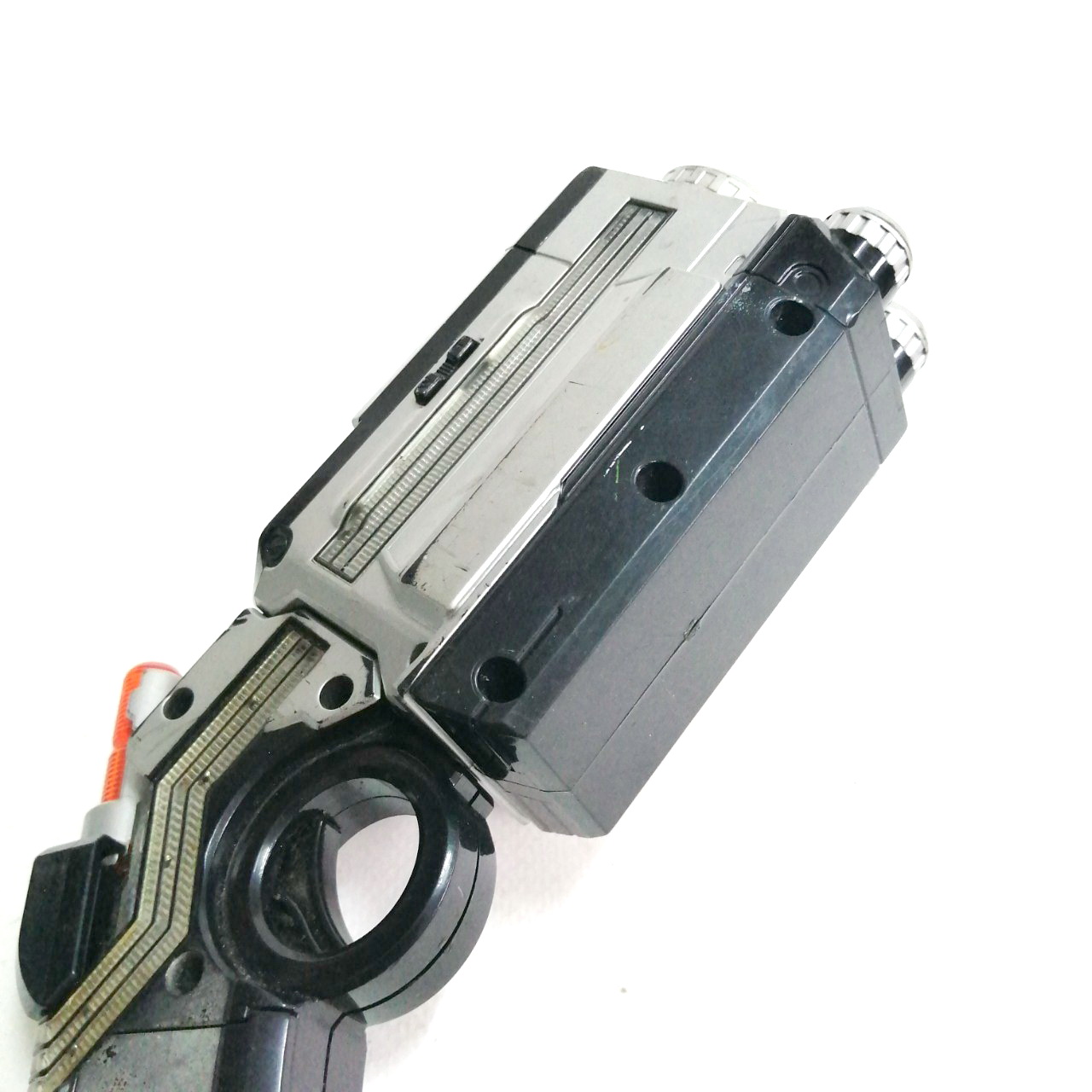 เดลต้าเกียร์อุปกรณ์แปลงร่างของไรเดอร์เดลต้า จากภาพยนตร์ชุด ไรเดอร์ไฟซ์555 ของเก่าเก็บ ***วงจรเสีย ตีสภาพโชว์ขนาดตามรูป สภาพภายนอกยังสวยงาม