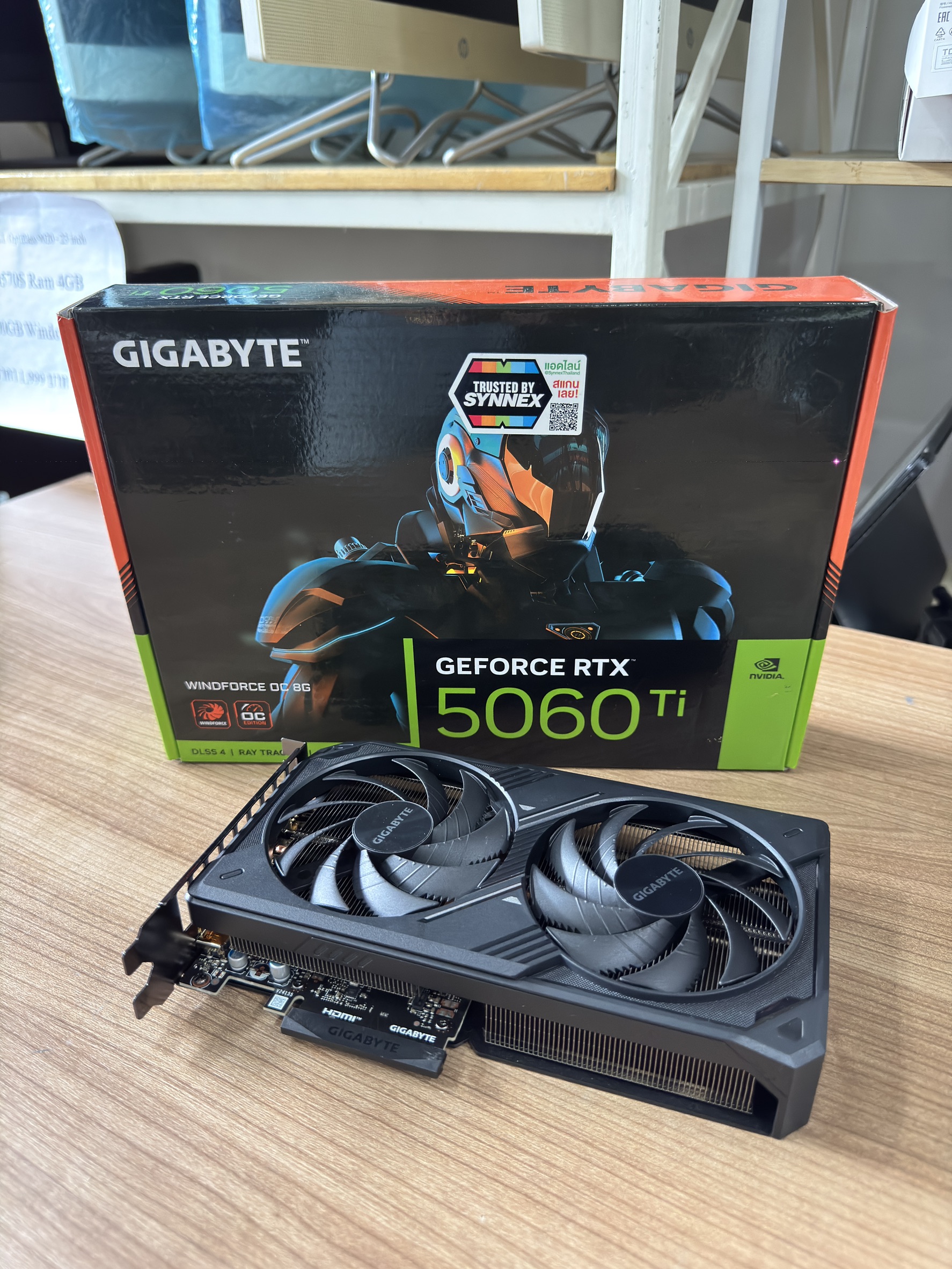การ์ดจอ Gigabyte RTX5060 Ti OC 8GB GDDR7 ประกันเต็มๆ