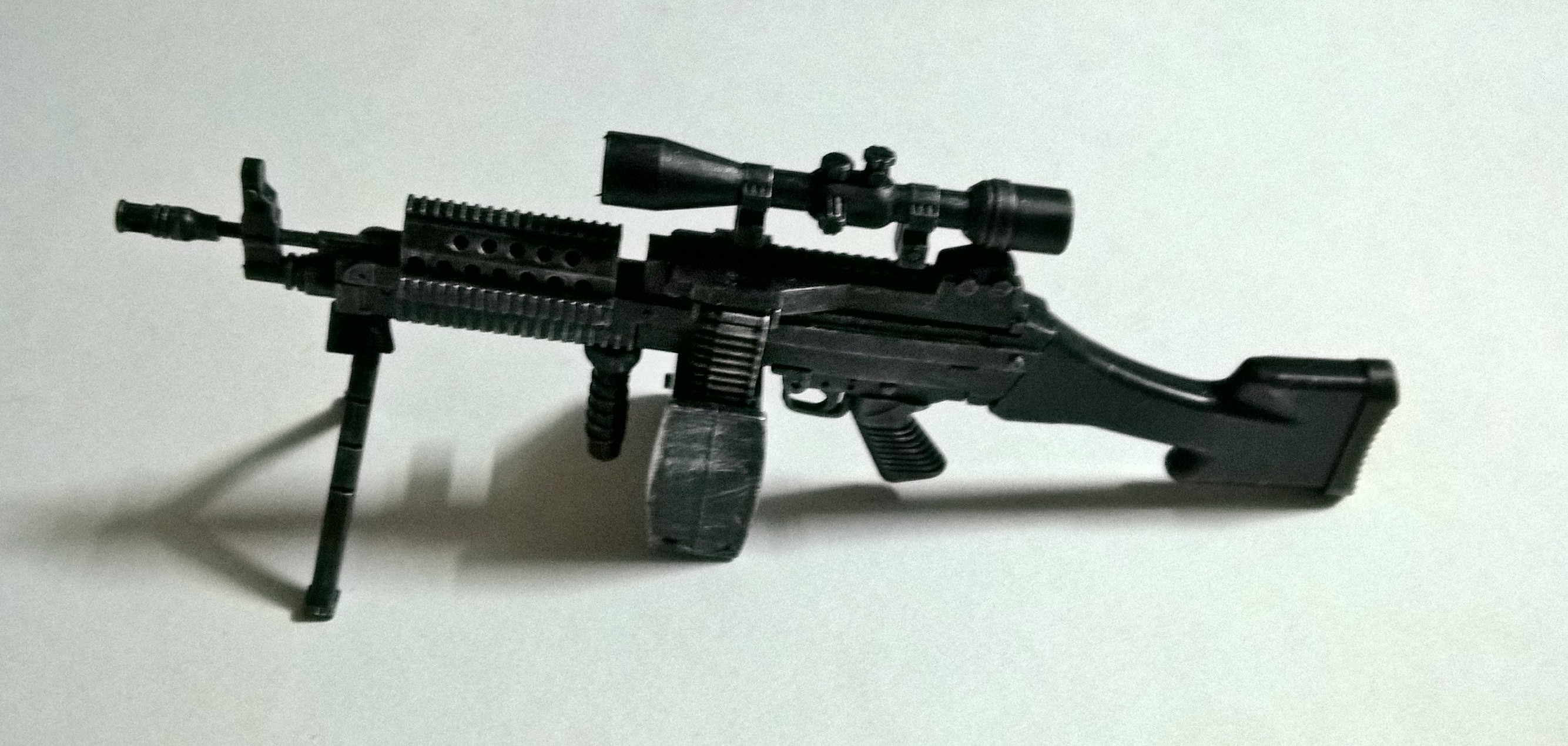 ขาย Sniper Model#1 ประกอบสำเร็จ ทำสี ขนาดตามภาพ