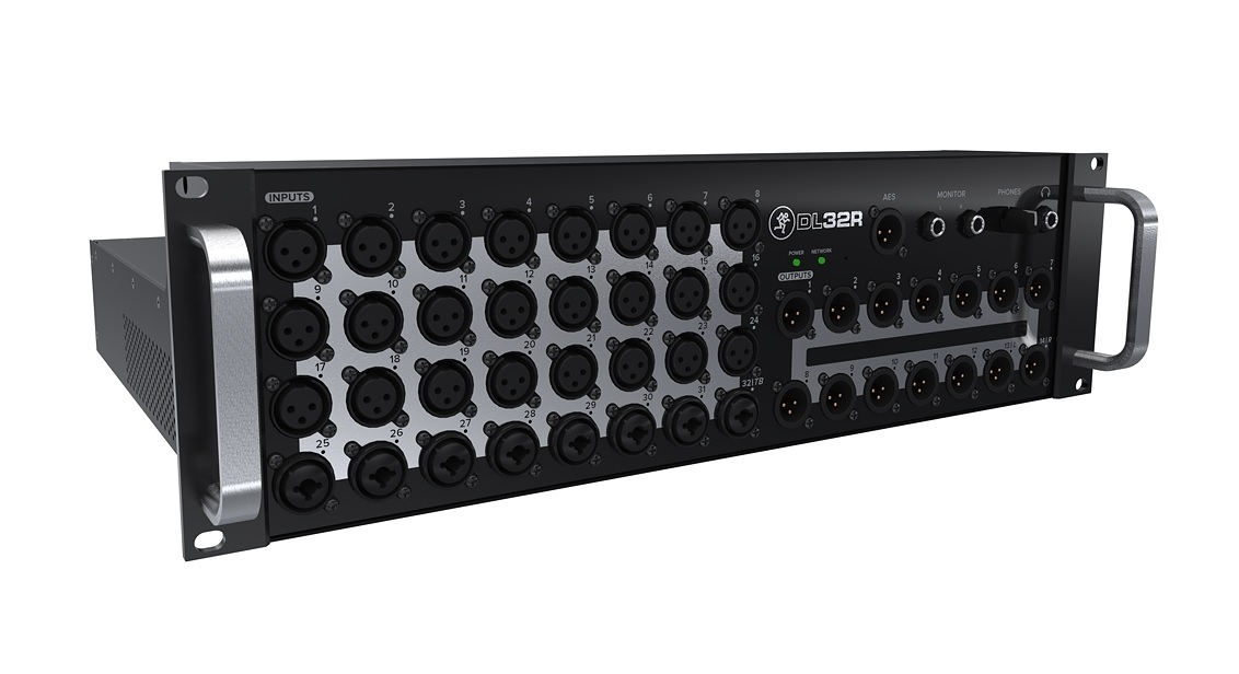 Mackie DL32R ดิจิตอลมิกเซอร์พกพาแบบแร็ค 36 Channel