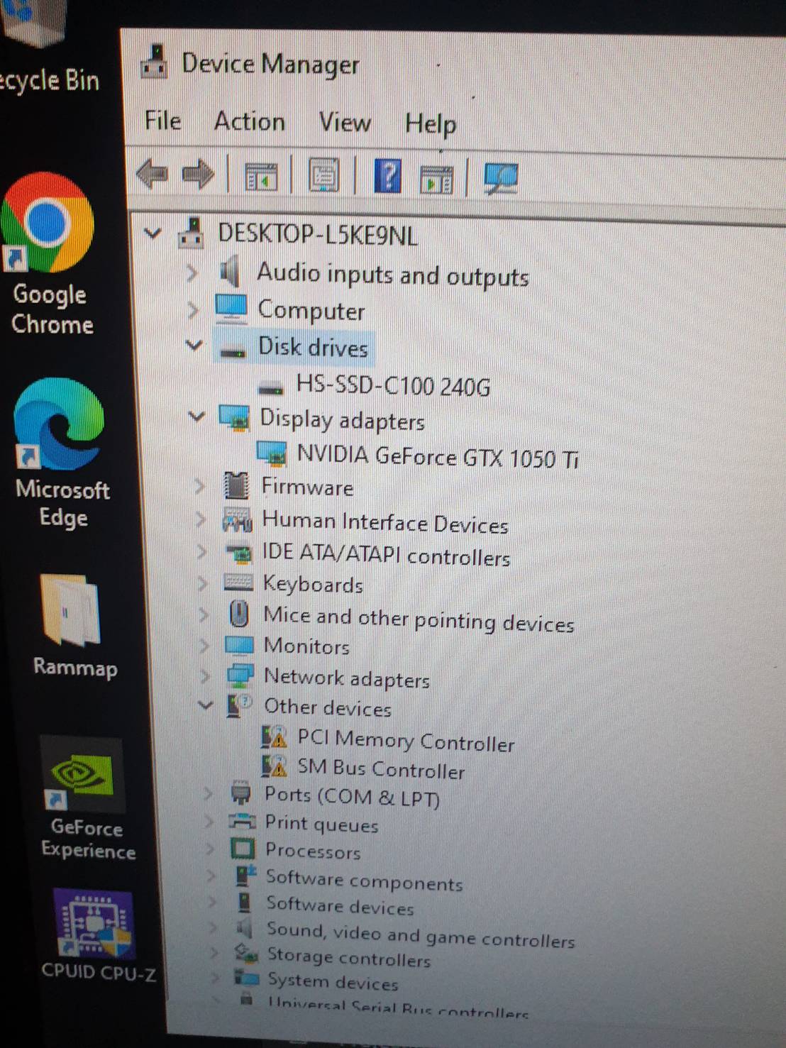 PC ประกอบ i3-10100F Ram 8 GB GTX 1050ti SSD 240GB
