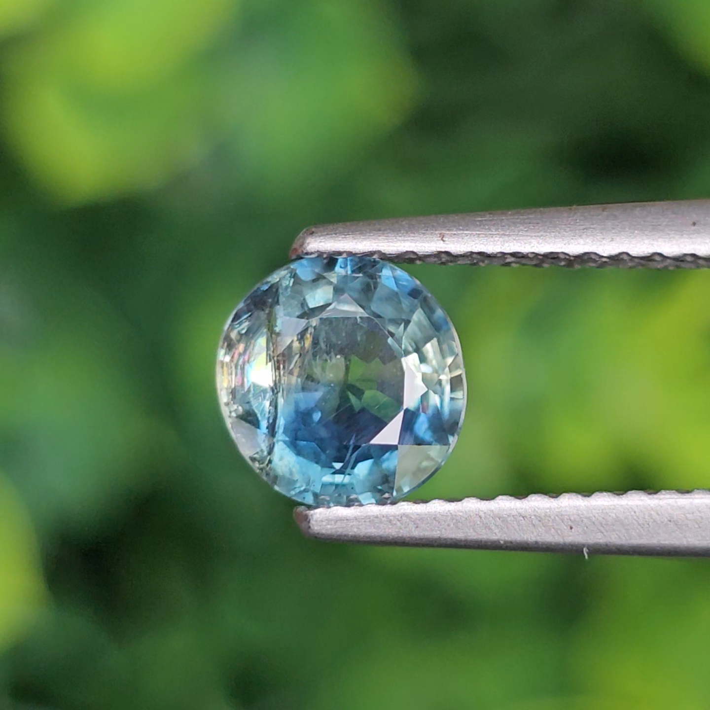 พลอย ไพลิน blue sapphire 1.22 กะรัต (Cts.) พลอยแท้ อัญมณีมงคลประจําวันเกิด เครื่องประดับพลอย