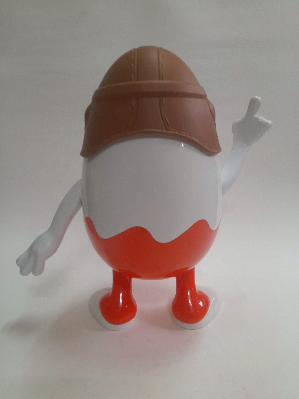 มีหลายภาพ, ตุ๊กตามาสค็อตรูปไข่ตัวKinder สำหรับใส่ขนม Kinder Joy ตัวใหญ่ ขนาดตามภาพ