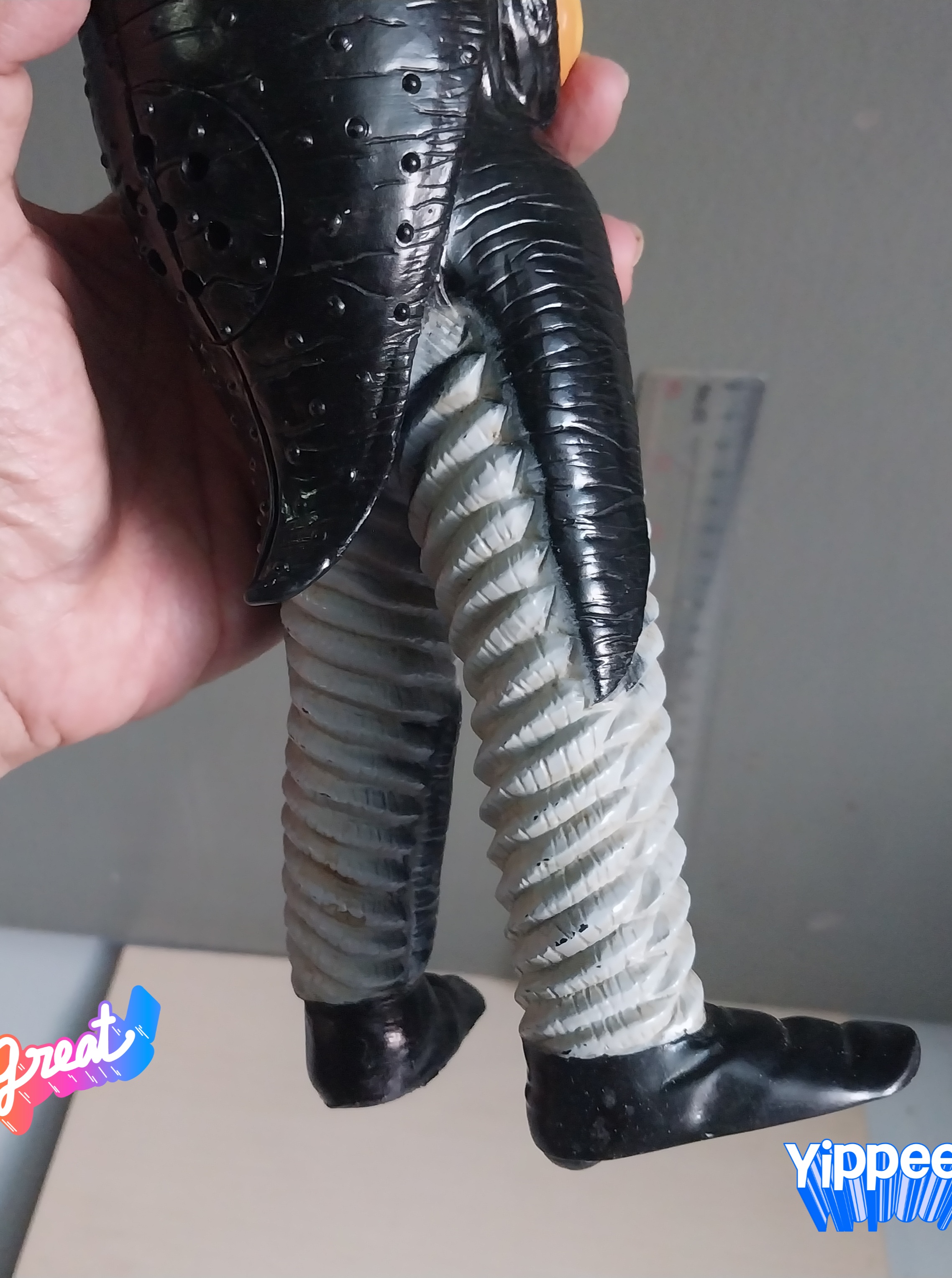 มีหลายภาพ สัตว์ประหลาดเซ็ทต้อน งานเครื่อง***ใช้ระบบไม่ได้ ,โมเท้าข้างหนึ่ง ยืนได้ปกติ ขนาดประมาณ 11นิ้ว ตามภาพ