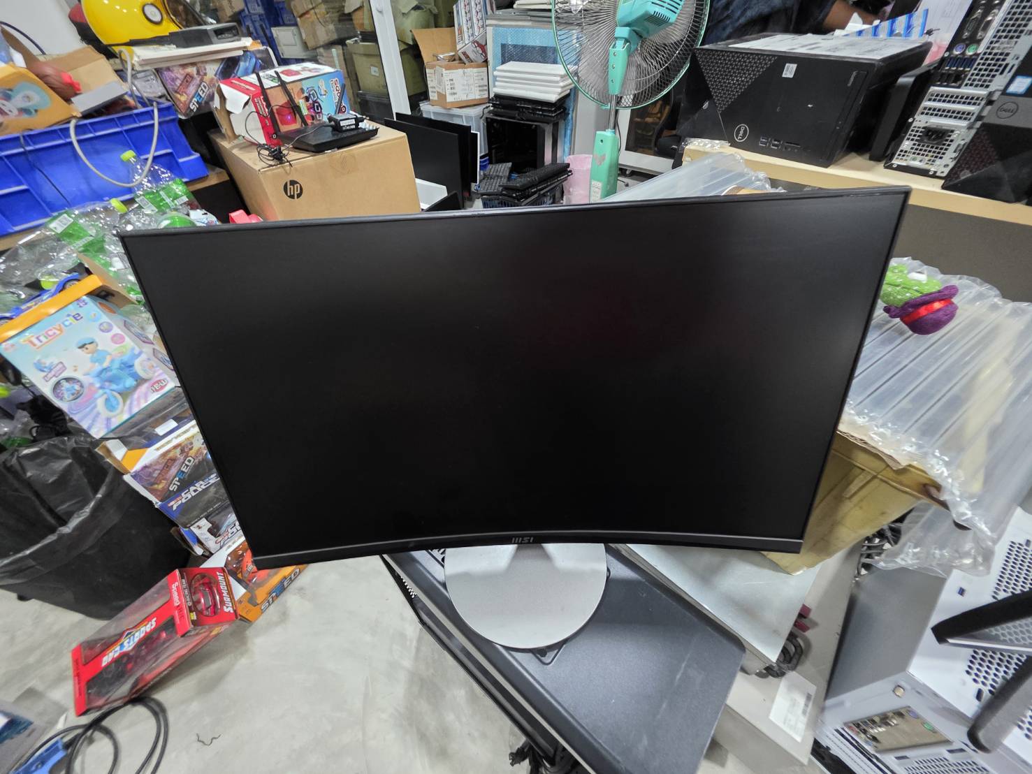 จอมอนิเตอร์ MSI PRO MP242C (VA 75Hz Curved Speakers)