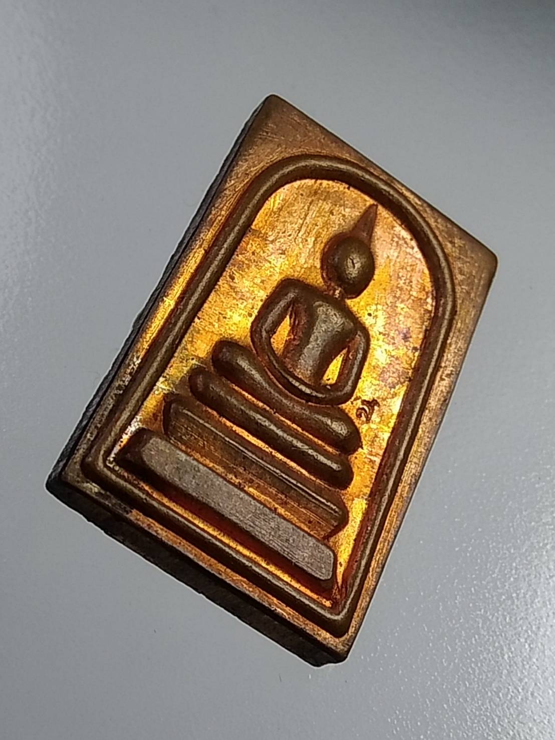 A627 เหรียญสมเด็จคะแนน7รอบ หลวงปู่ม่น วัดเนินตามาก จ.ชลบุรี