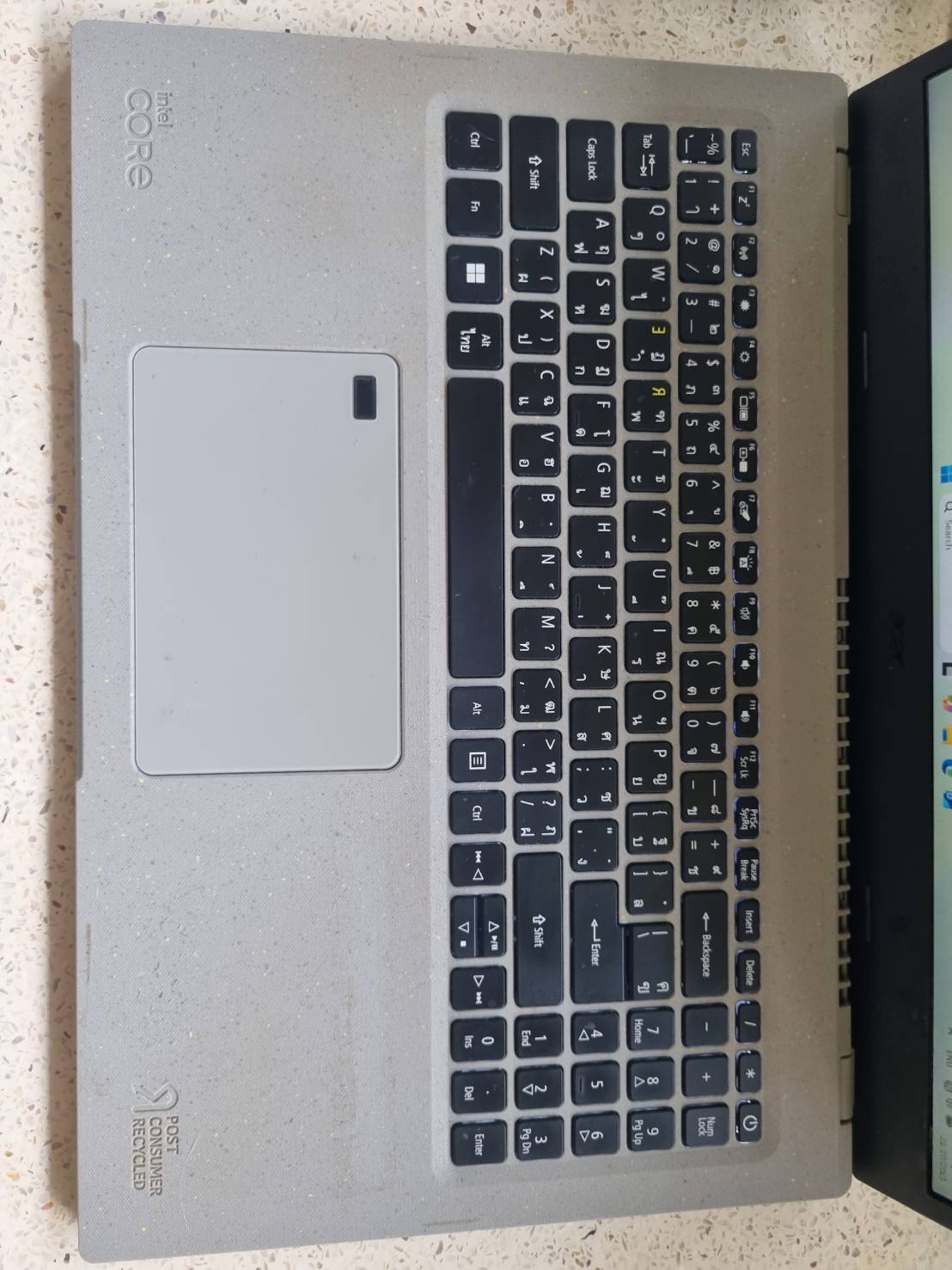 Acer N20CB i5 Gen11th Ram8GB m.2 512GB แบต 72% มีรอบแตกกรอบจอ