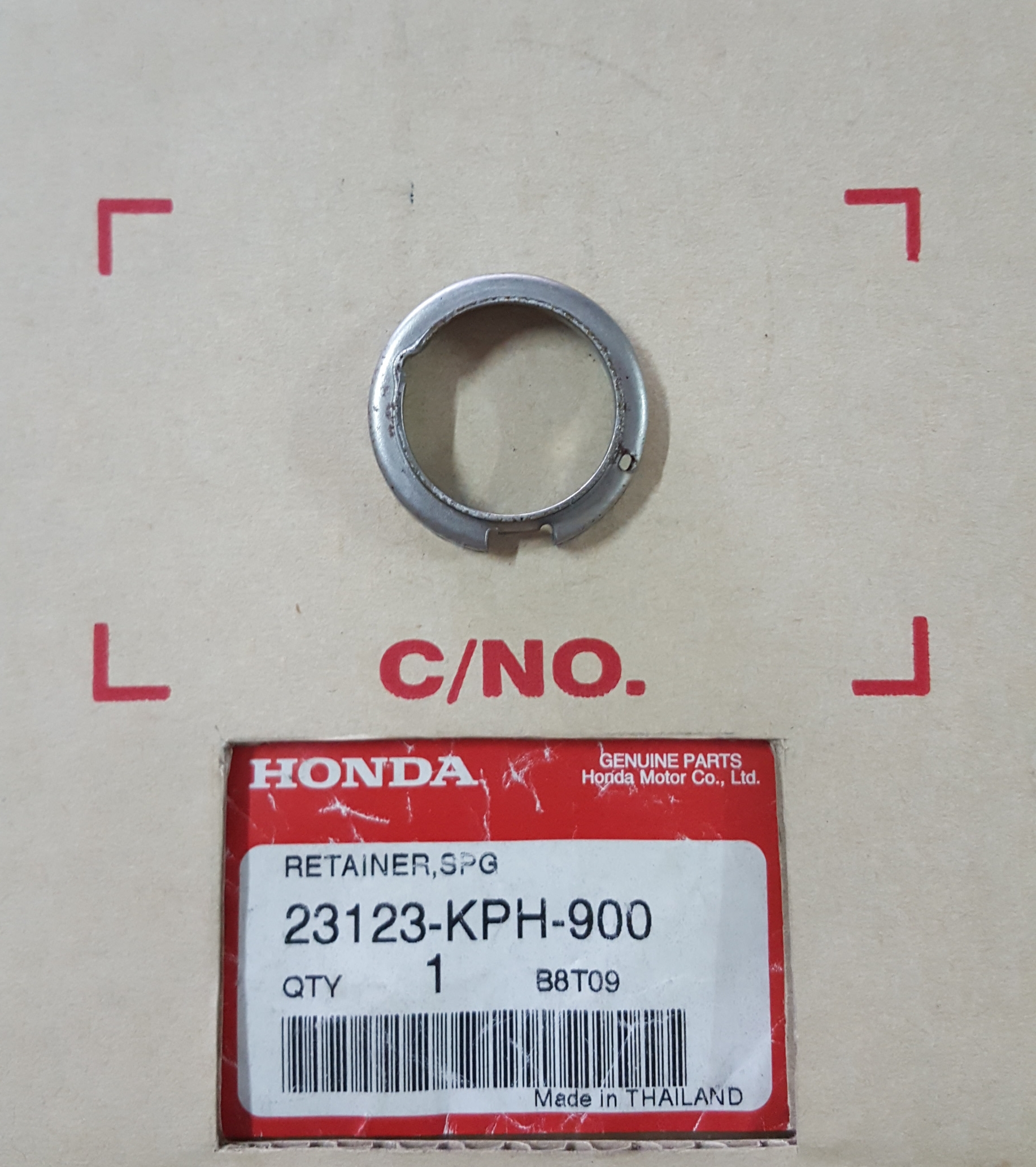 แผ่นรองสปริง ดรีม125/เวฟ125R,S,T/เวฟ110ไอ(ปี2021-24)/เวฟ125ไอ(ปี2012-25)