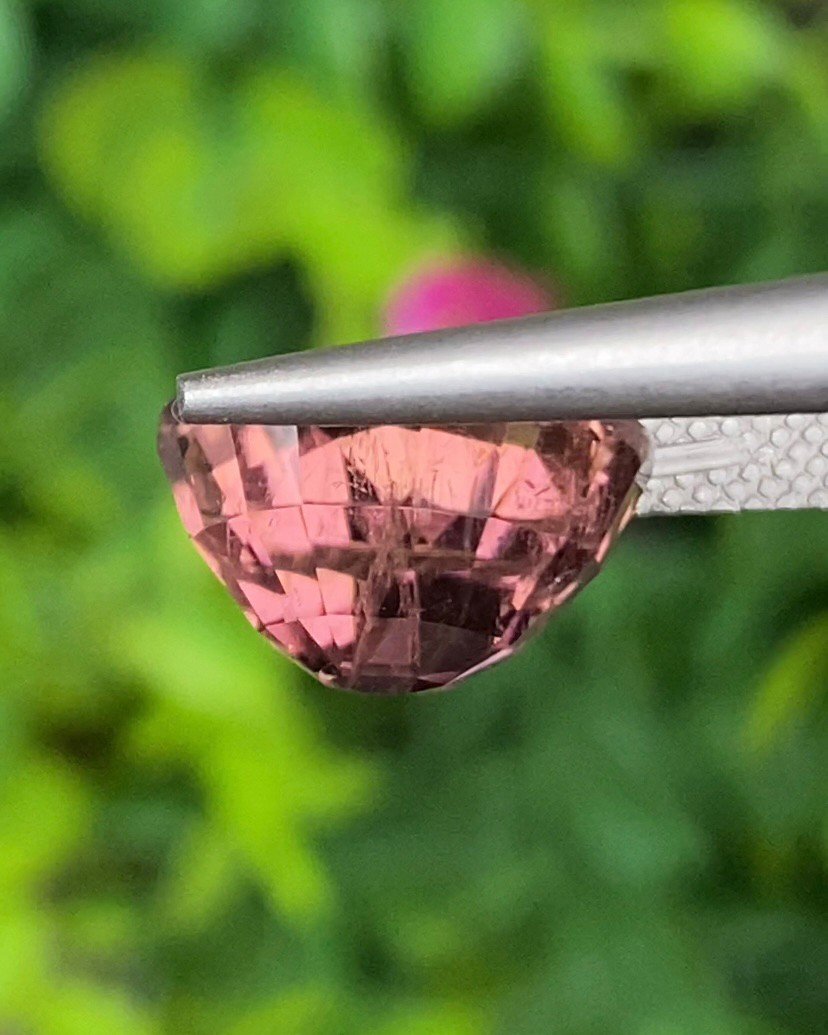 พลอย ทัวร์มารีน (Tourmaline) 7.68 กะรัต (Cts.) อัญมณีมงคลประจําวันเกิด เครื่องประดับพลอย