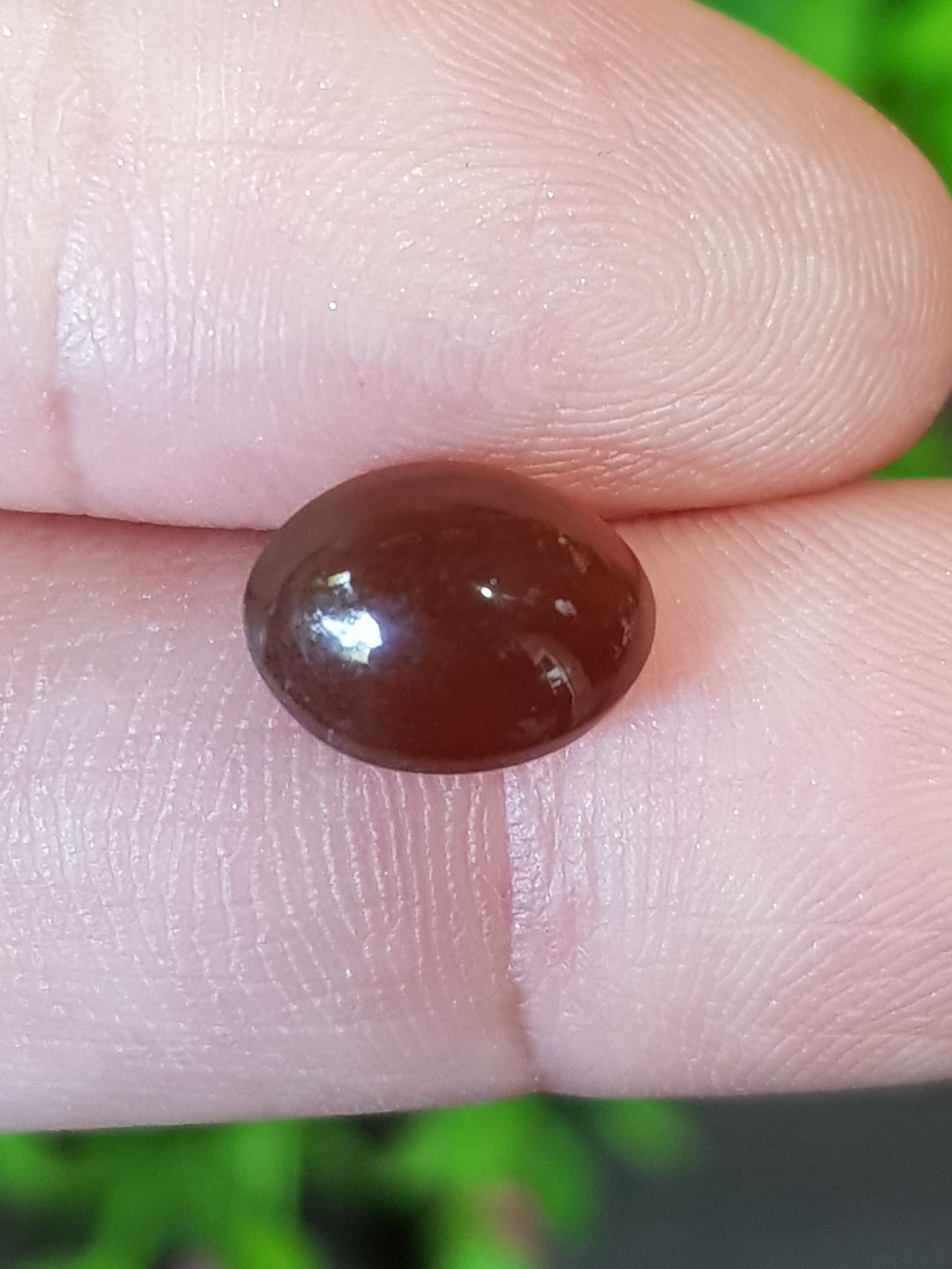 พลอย ตาแมว อะพาไทต์ Cat eye Apatite 4.35 กะรัต (Cts.) พลอยแท้ อัญมณีมงคลประจําวันเกิด เครื่องประดับพลอย