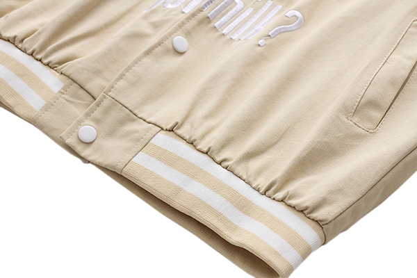 Bomber Jacket เสื้อแจ็คเก็ตกันลมกันหนาว แต่งปักลายการ์ตูนน่ารัก (12350LM)