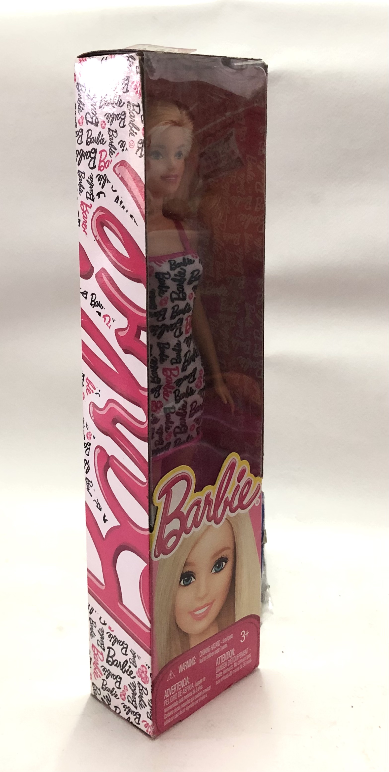 มือ1 เก่าเก็บในกล่อง ตุ๊กตาบาร์บี้หน้าสวย ผมสวอน