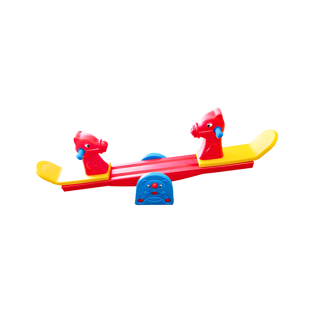 ไม้กระดก กระดานหก ไม้กระดกม้าเเข่งคู่ Seesaw Double Horse Seesaw