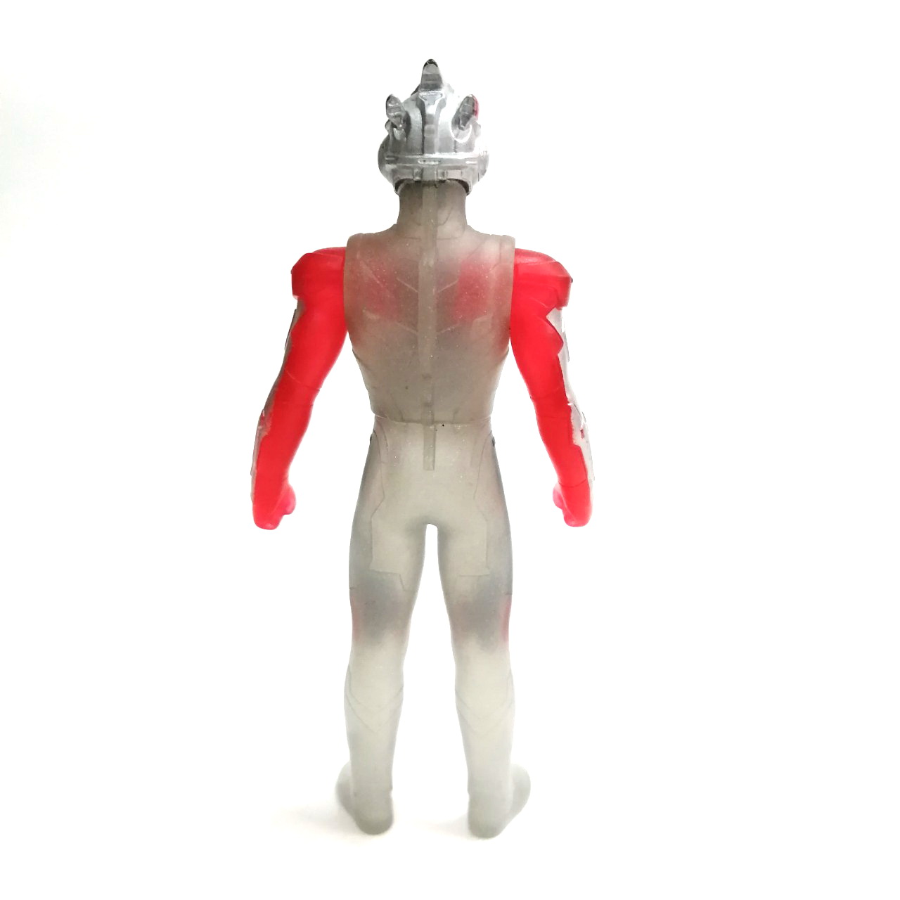 ซอฟ 4 นิ้ว ตัวพิเศษอุลตร้าแมนเอ๊กซ์ ตัวใส ทำสีเฉพาะจุด มีรอยบ้าง