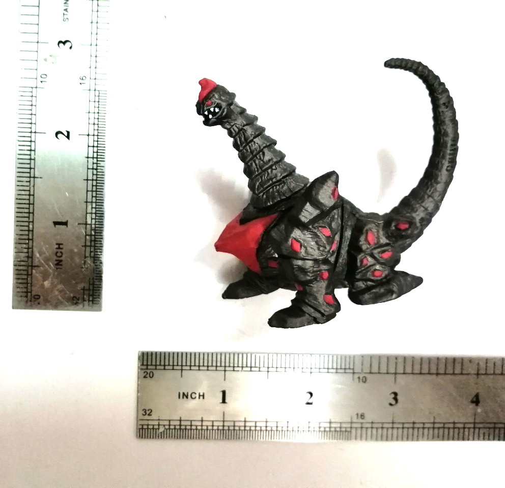 กาจาปอง สัตว์ประหลาด DREN GELAN เดร็นเกลาน จากอุลตร้าแมนนีออส ขนาดสูง 3นิ้ว ยาว 4 นิ้ว