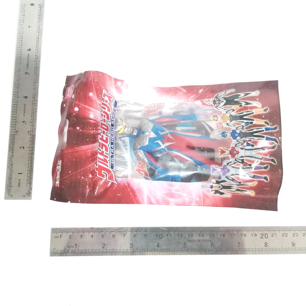 ซอฟ 5 - 5.5 นิ้ว อุลตร้าแมนซีโร่ ของ kid and kiz ของใหม่ ยังไม่แกะแพค พร้อมการ์ด ขนาดตามรูป