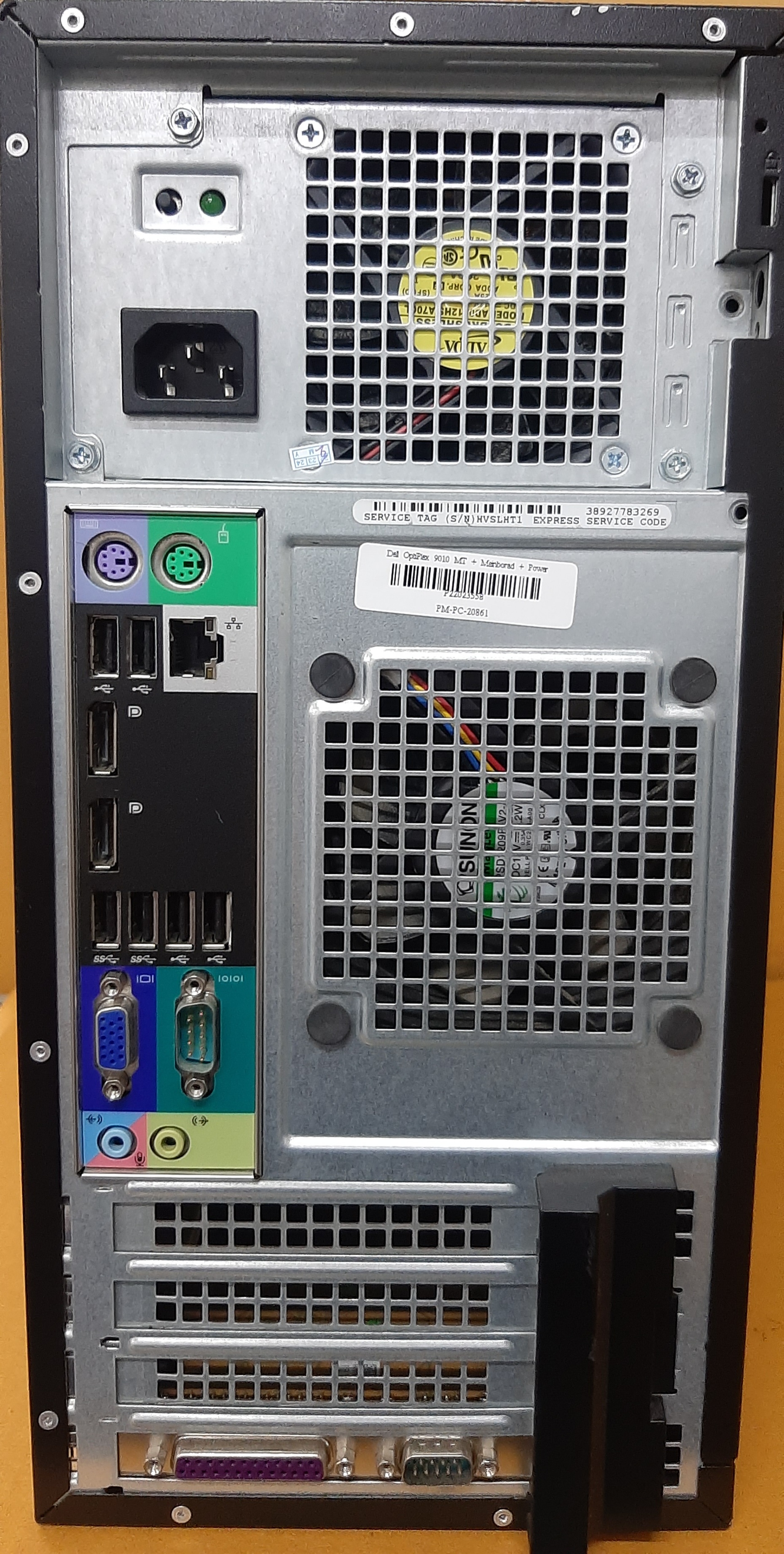 Dell OptiPlex Gen3 ขนาด MT (i7-3770 Ram8GB SSD120GB) พีซีมือสอง ประกันร้าน 1 เดือน