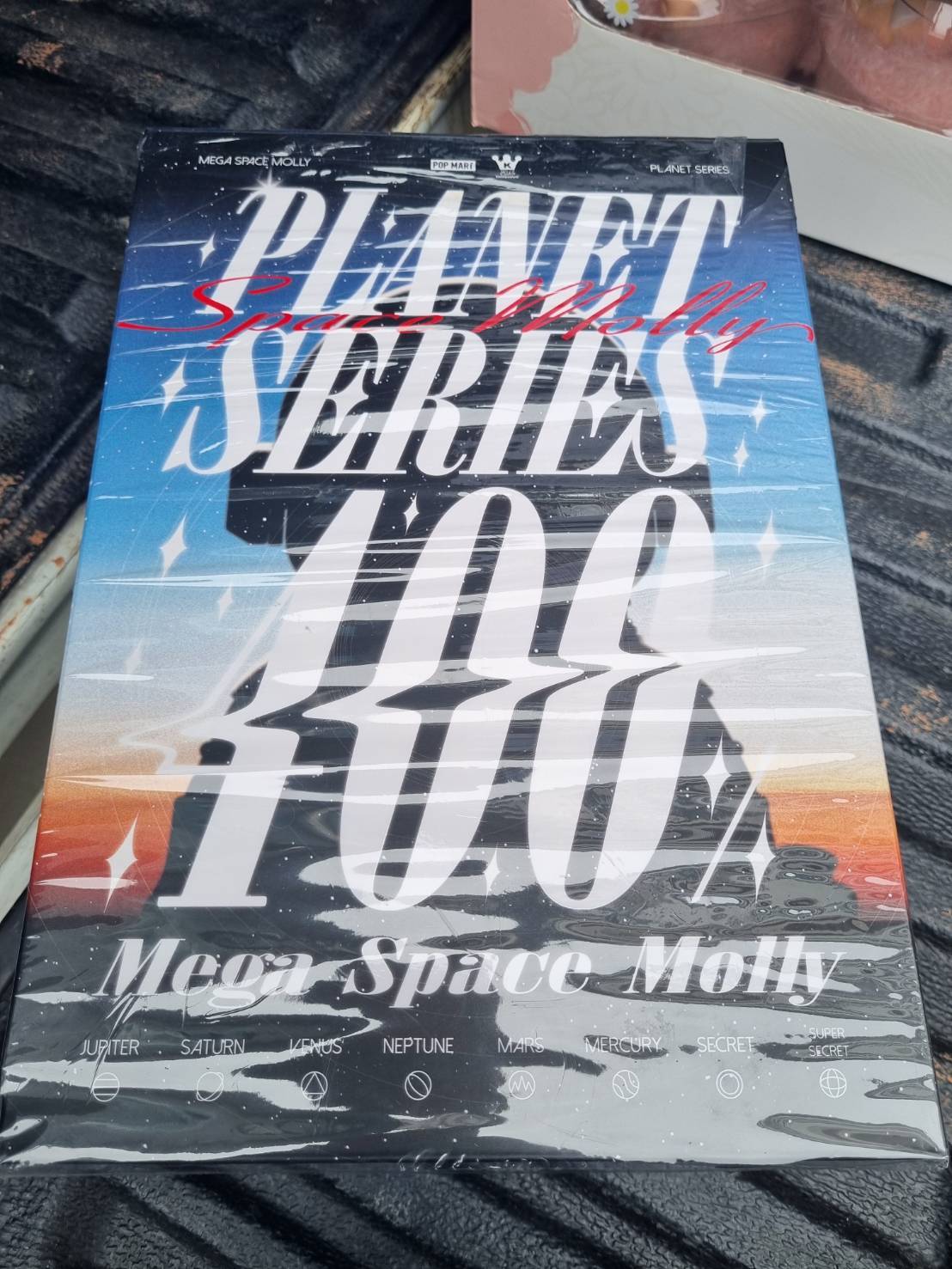 POP MART MEGA Space Molly 400% Planet Series ใหม่ในซีล