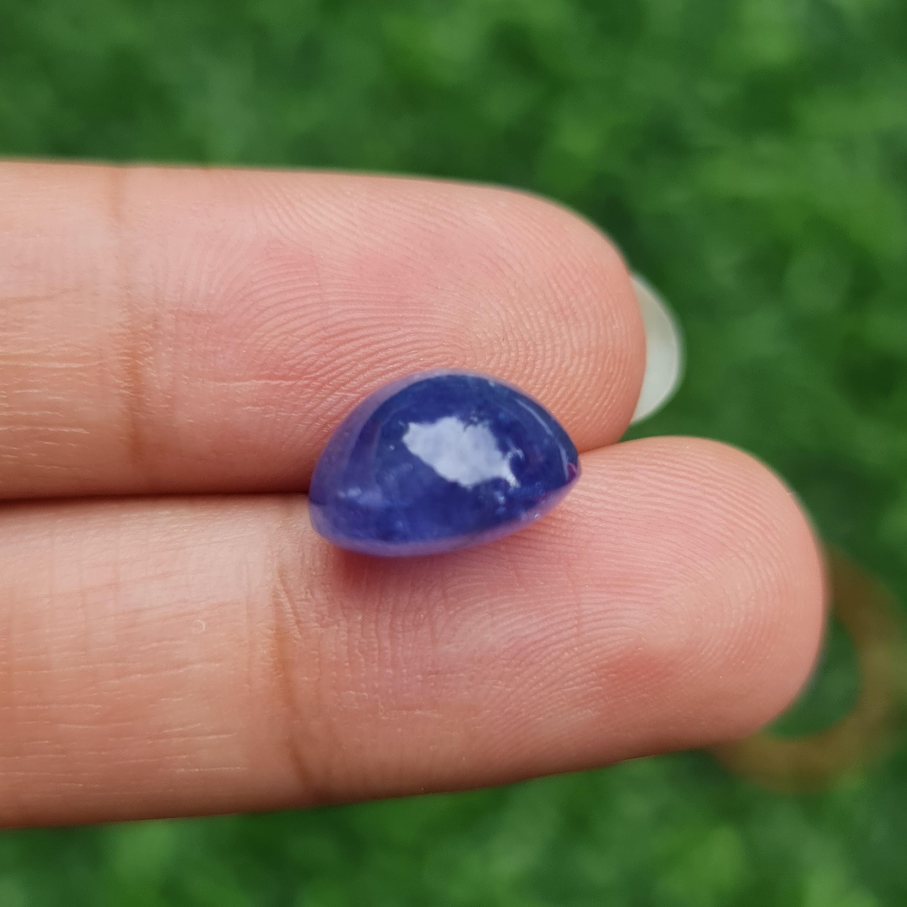 พลอย แทนซาไนท์ Tanzanite 8.94 กะรัต (Cts.) พลอยแท้ อัญมณีมงคลประจําวันเกิด เครื่องประดับพลอย