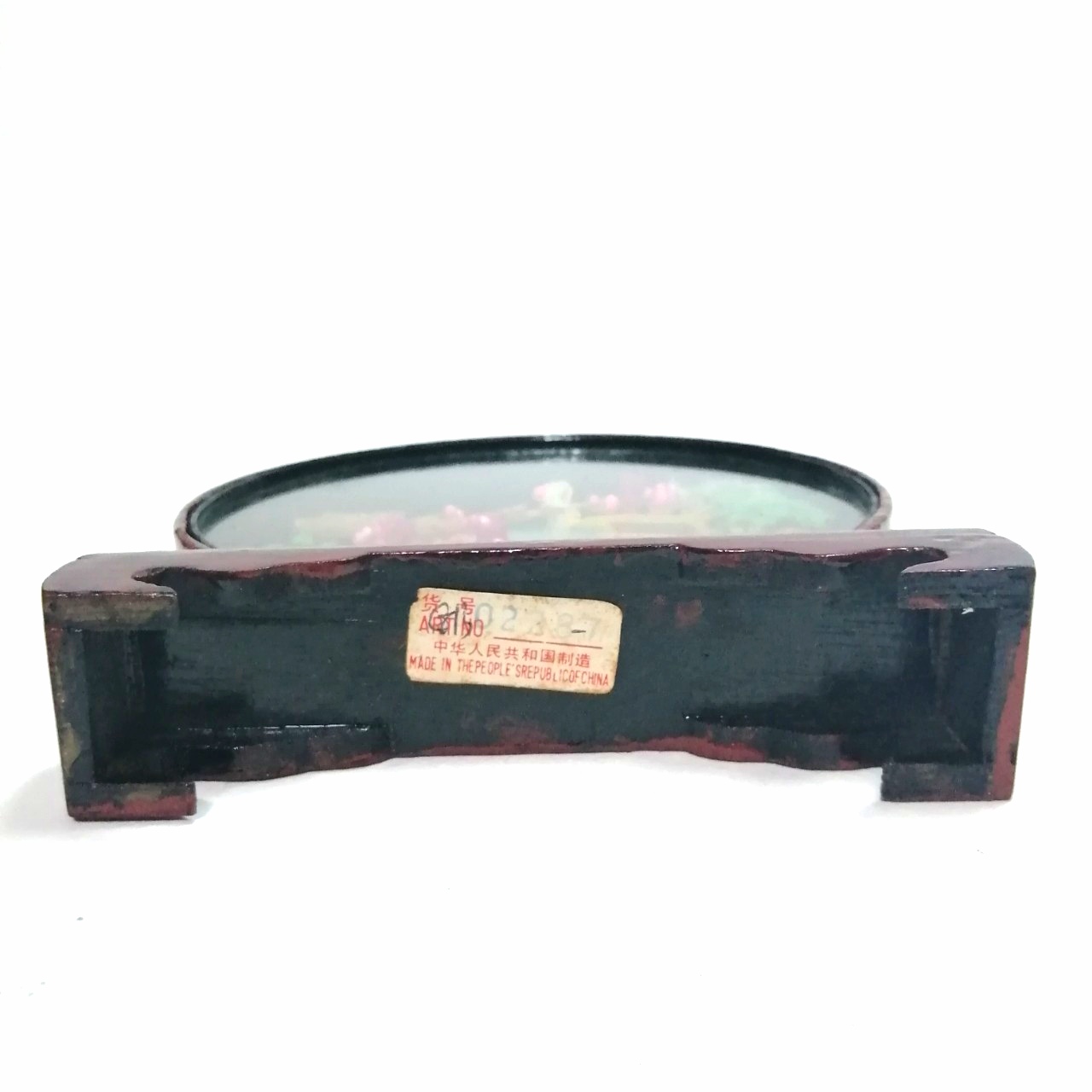 กรอบรูป ศิลปกรรมจีน(แบบที่ 1) งานฝีมือรุ่นเก่าเก็บ ขนาดตามรูป งานเก่าเก็บมีกล่องโฟม