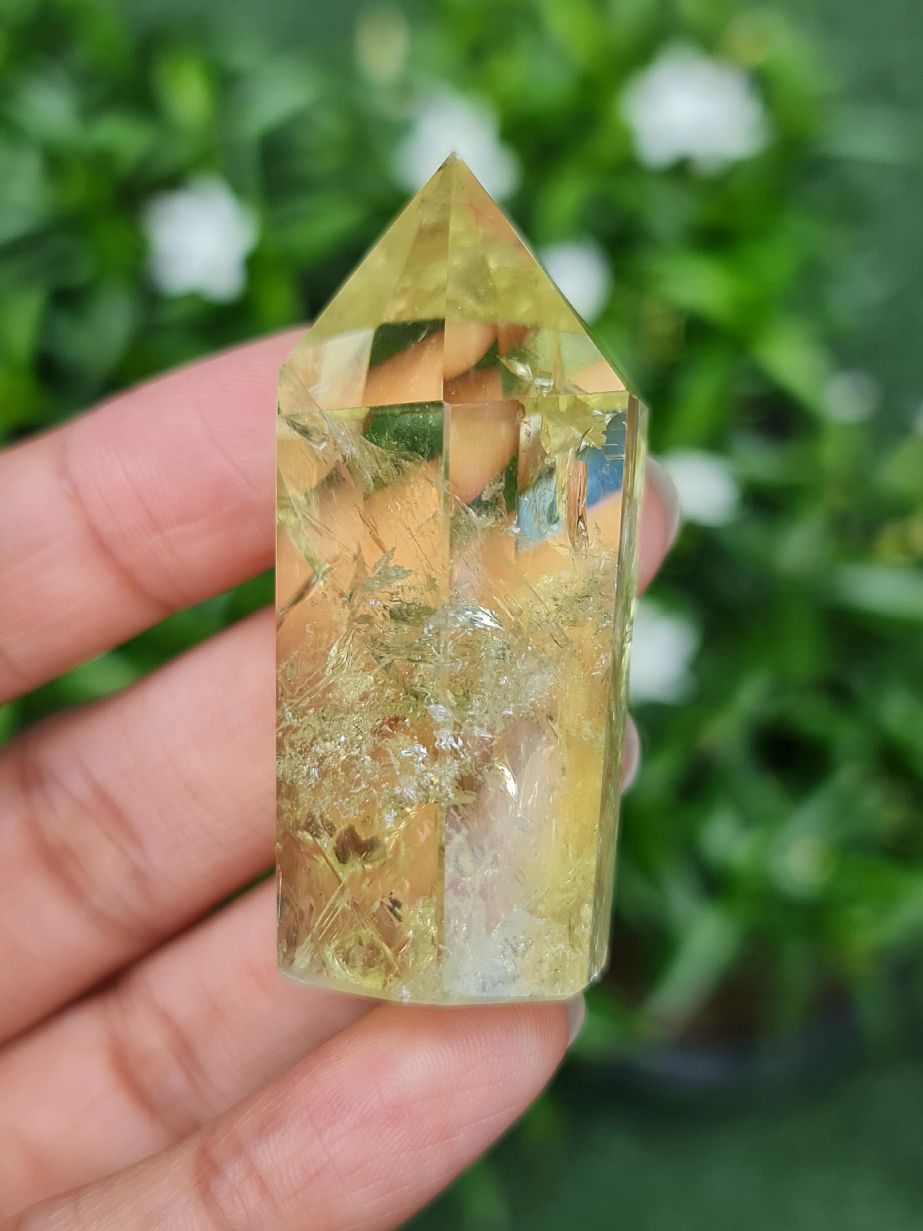 ก้อน ผลึก ซิทริน Citrine 226.45 กะรัต (Cts.) พลอยแท้ อัญมณีมงคลประจําวันเกิด เครื่องประดับพลอย