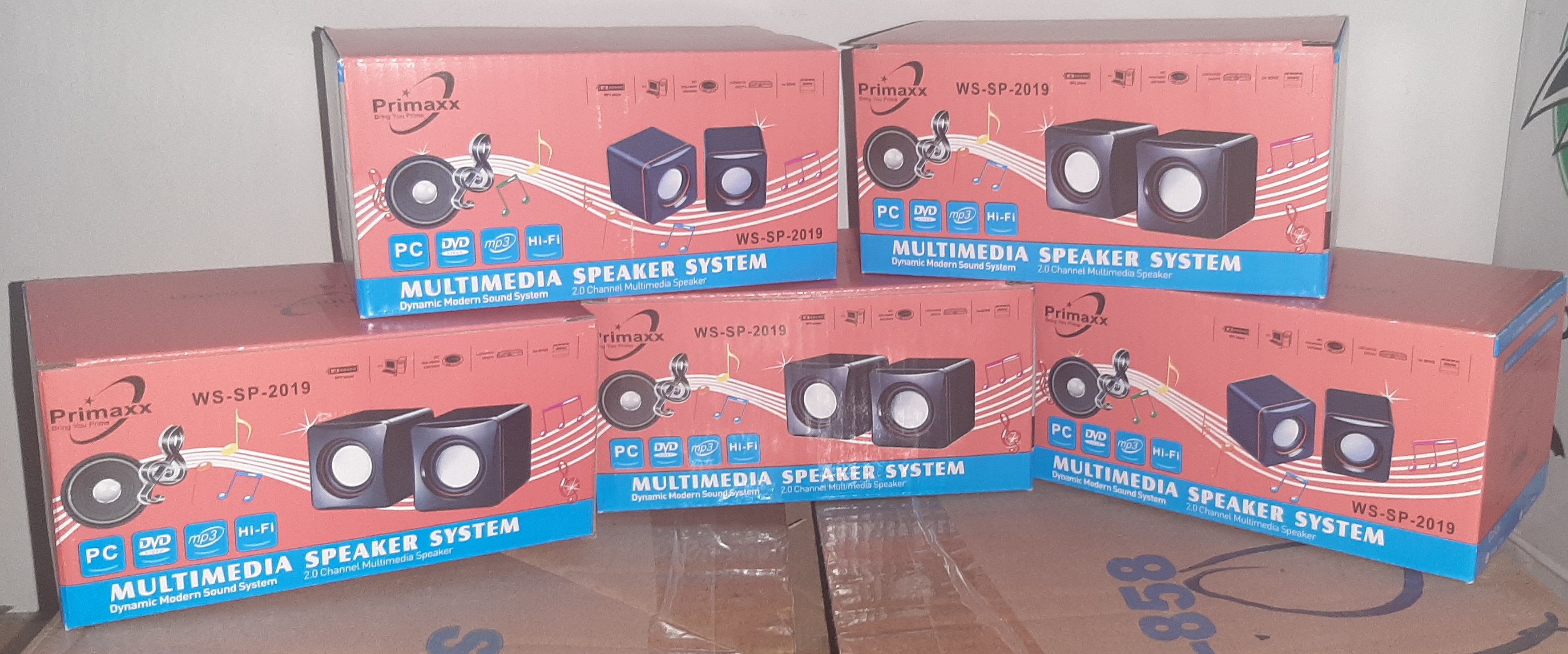 ลำโพง Primaxx รุ่น ws-sp-2019 ของใหม่ประกัน 1 ปี