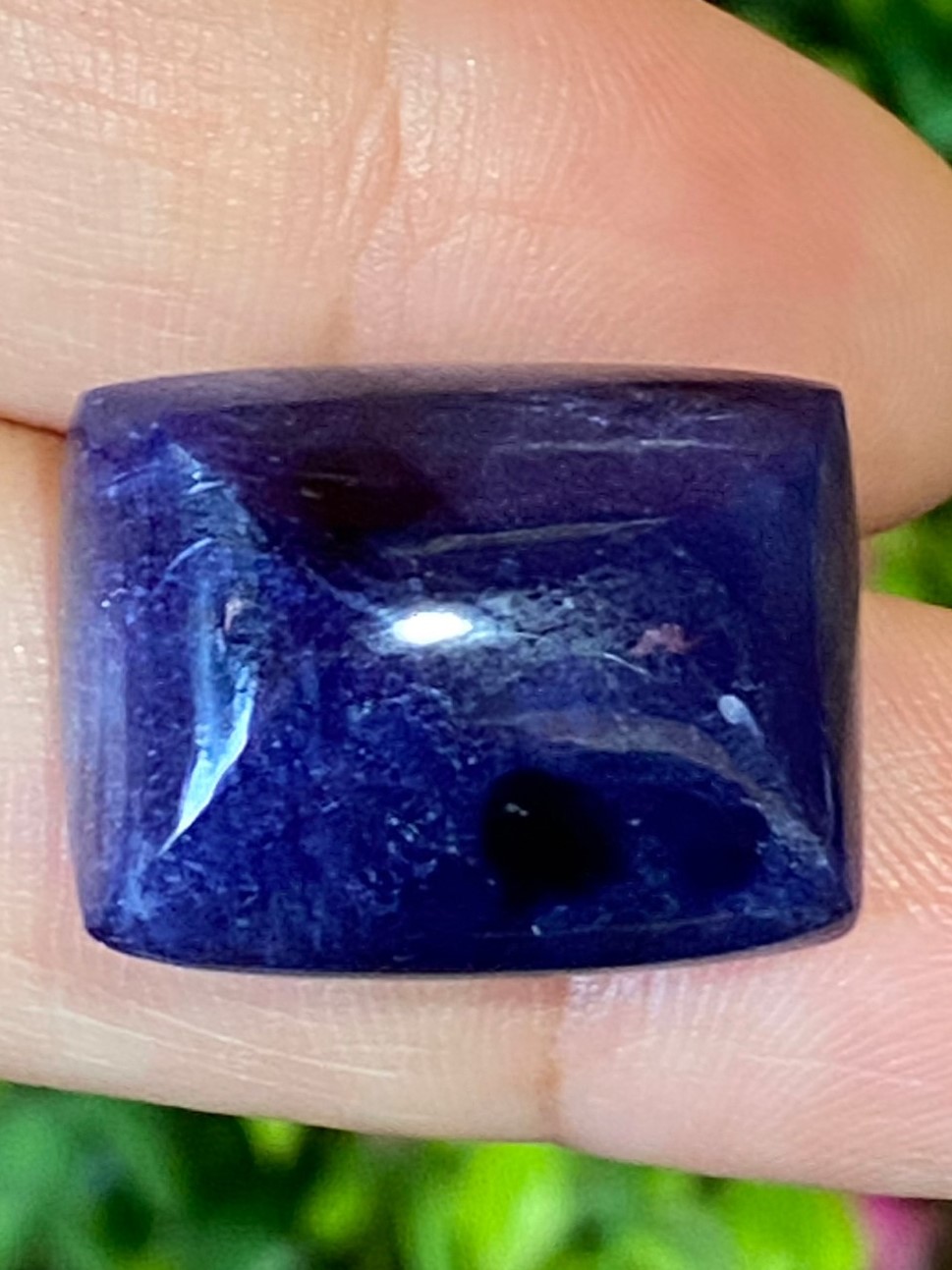พลอย ไพลิน Blue Sapphire 45.91 กะรัต (Cts.) พลอยแท้ อัญมณีมงคลประจําวันเกิด เครื่องประดับพลอย