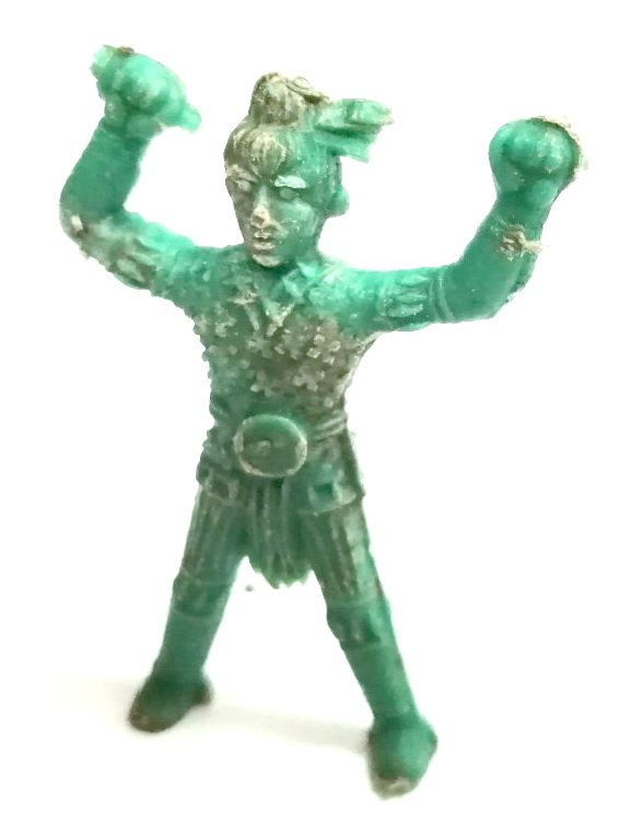 ตุ๊กตาแอ๊นท์ 2นิ้ว แถมขนมถุงถั่ว โกมินทร์ ตุ๊กตุ่นแอนท์งานเก่า ราวปี 2515 (โกมินทร์ รุ่น สยม สังวริบุตร) สภาพเดิมๆ เก่าๆ **ดาบเก่า หักหายตามภาพ