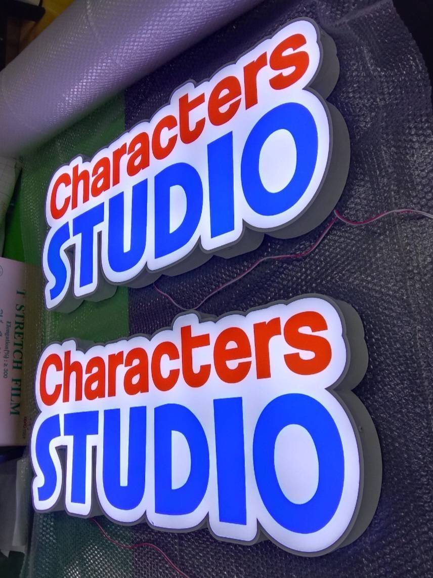 กล่องไฟไดคัท ป้ายกล่องไฟโลหะซิงค์ขึ้นรูป