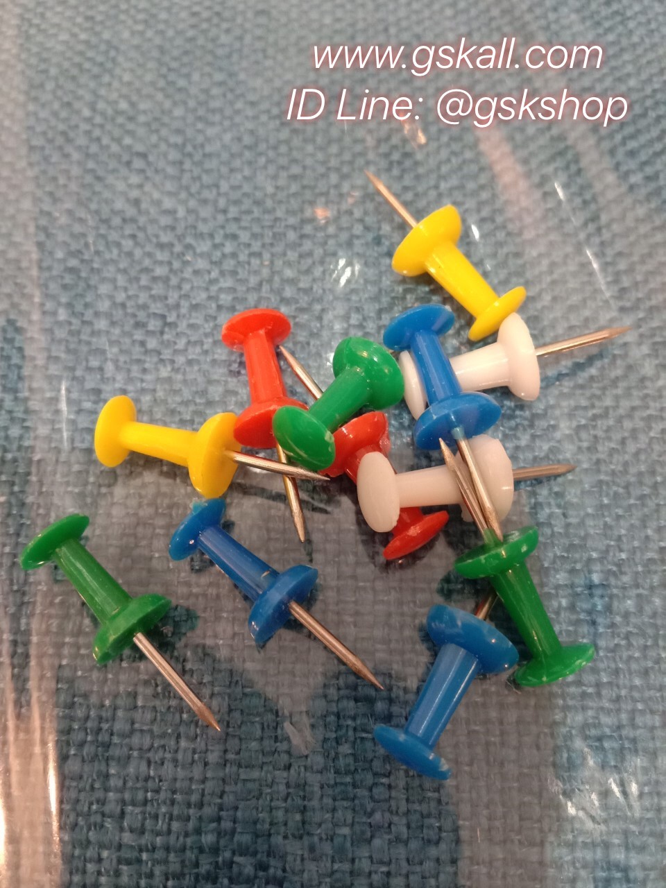 หมุดปักผนัง GSK SHOP กิ๊ฟช้อบถูกใจ สนใจกดสั่งซื้อเลย