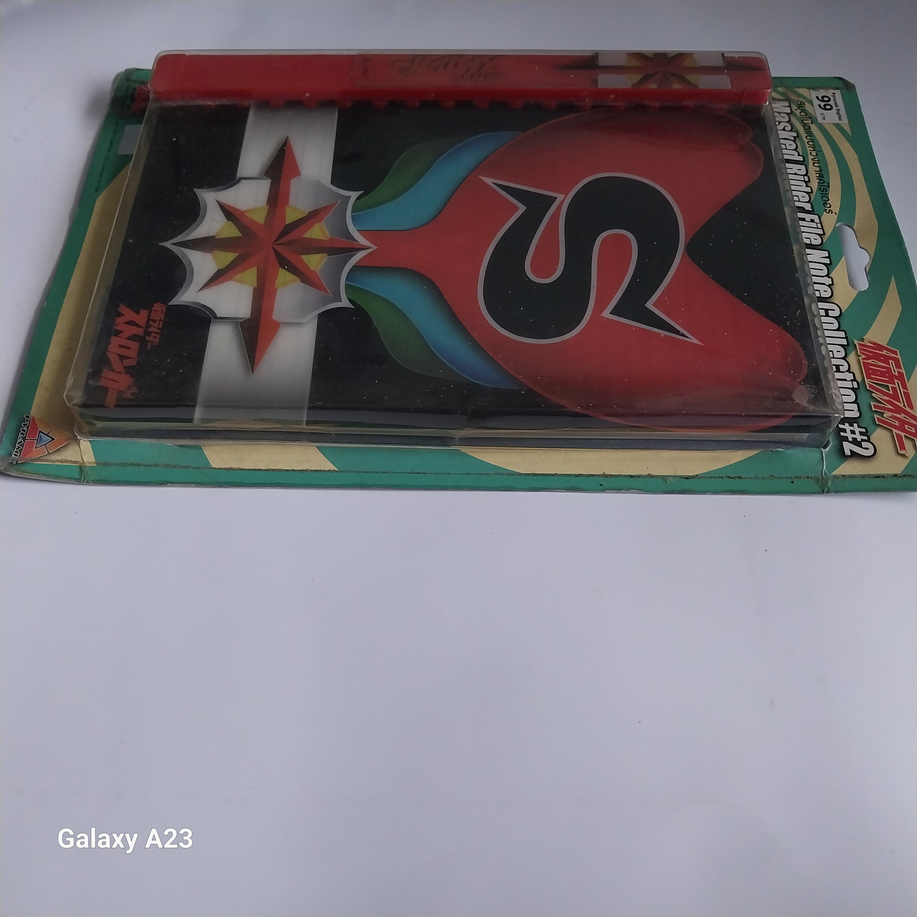 มือหนึ่งเก่าเก็บ แพ็คเกจมีตำหนิ ไม่เคยแกะ สมุดโน๊ต Rider Stronger ไรเดอร์สตรองเกอร์ โชวะไรเดอร์