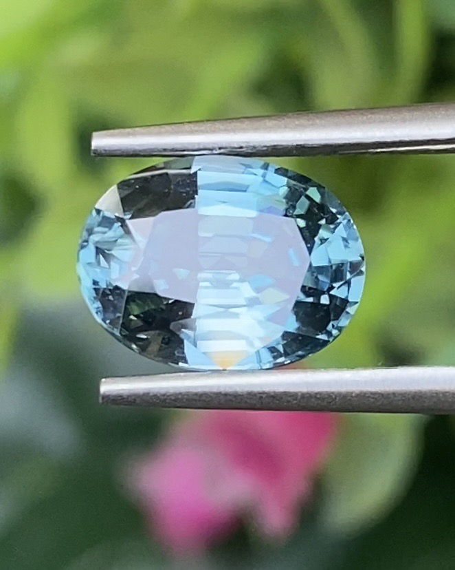 พลอย เพทาย (Zircon) 3.49 กะรัต (Cts.) พลอยแท้ อัญมณีมงคลประจําวันเกิด เครื่องประดับพลอย