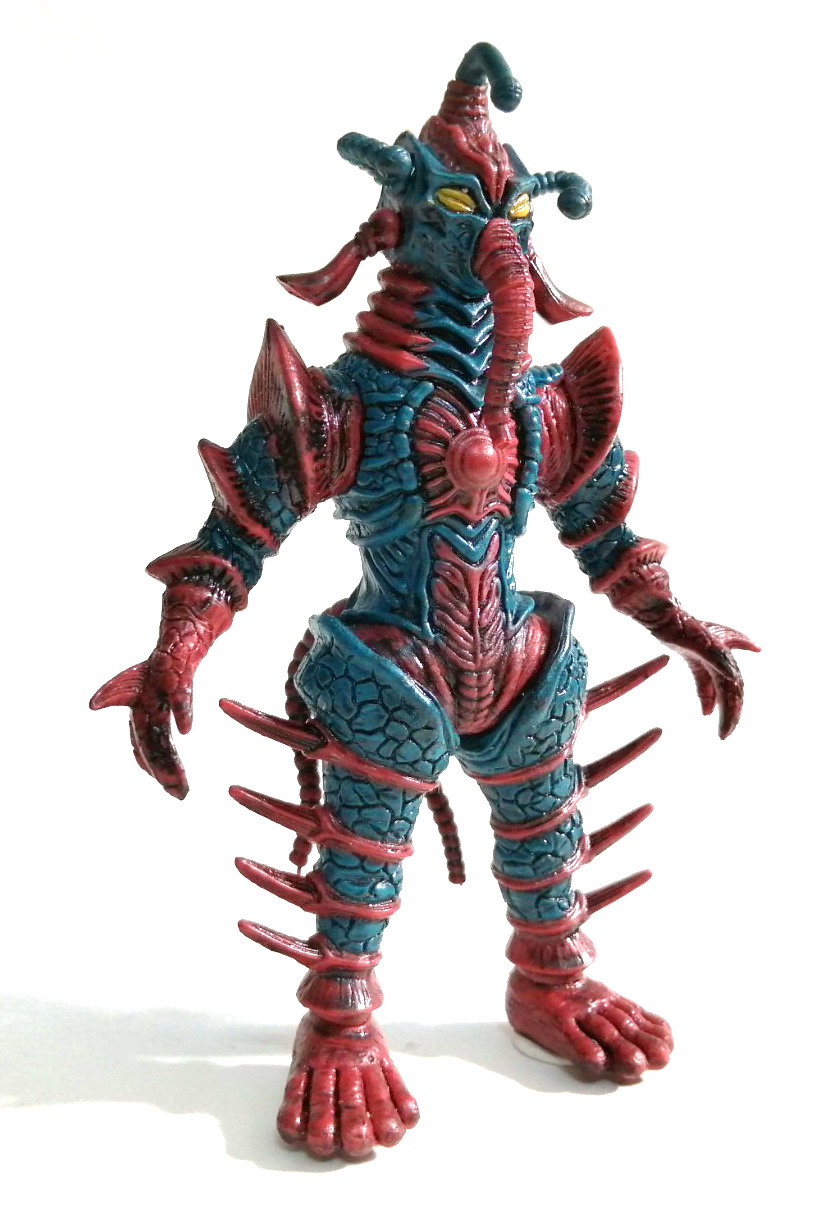 มนุษย์ดาวฮิปโปริสภาคอุลตร้าแมนเมบิอุส ขนาดประมาณ 5นิ้ว มนุษย์ดาวฮิปโปริสตัวนี้ ไม่ใช่ตัวดั้งเดิมที่ปรากฏตัวในอุลตร้าแมนเอส ตัวนี้เป็นตัวใหม่ ปรากฏตัวในซีรีย์อุลตร้าแมนเมบิอุส เมื่อปี2003 ตัวนี้เป็น แคนดี้ทอยส์พลาสติกตัน รายละเอียดสวยคมงดงาม ลงสีละเอีย