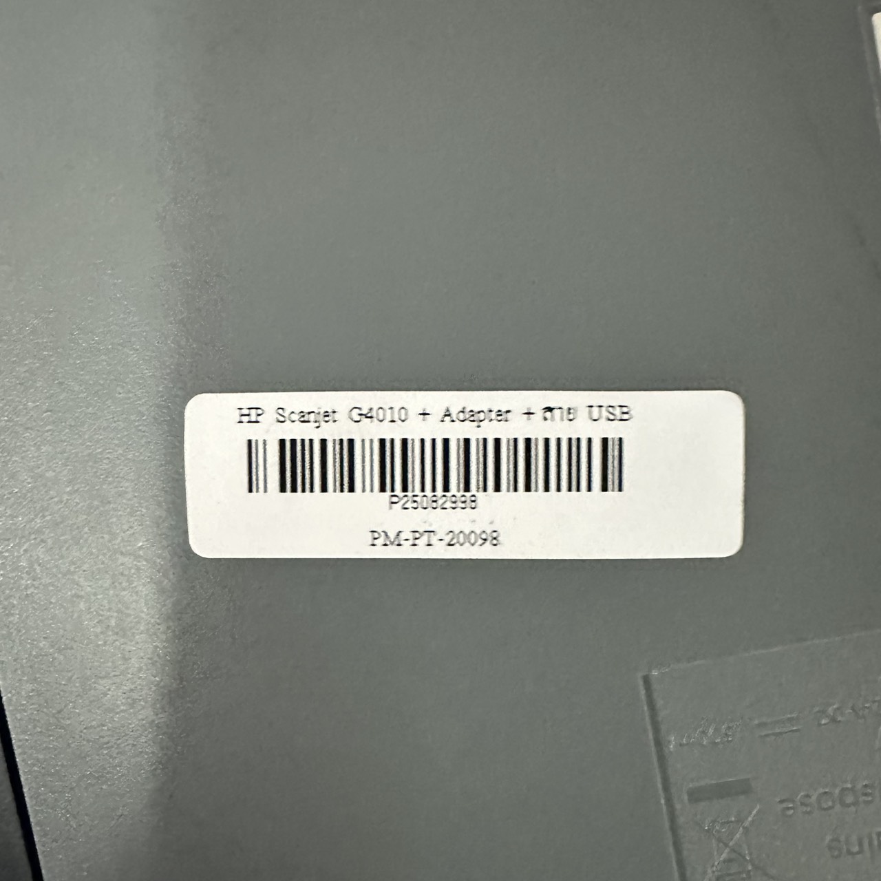 Photo Scanner HP Scanjet G4010 + Adapter + สาย USB