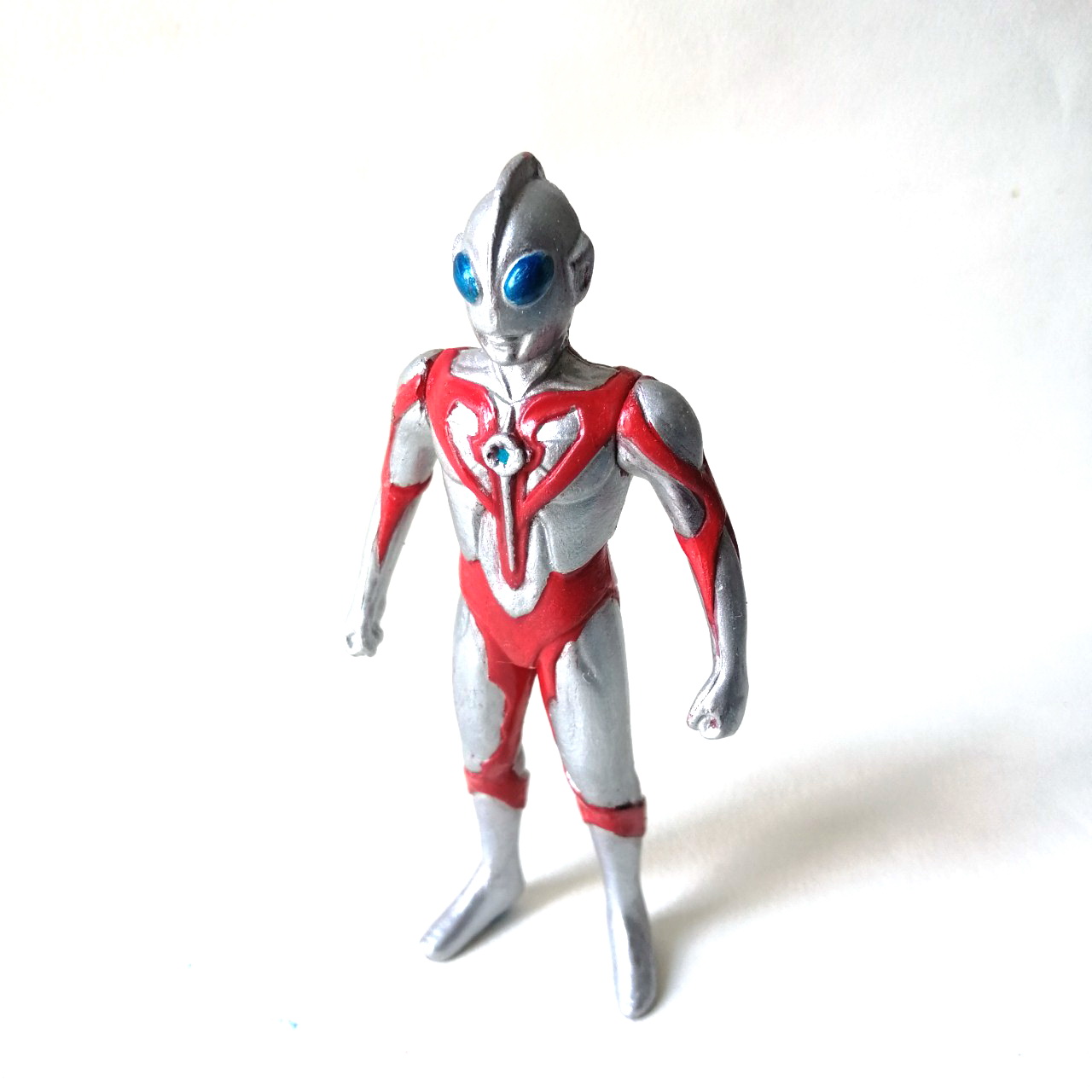 งานพรีเมี่ยม ทอยส์ ***ซ่อมสี ของปลาเส้น ฟิชโช อุลตร้าแมน มิลเลนเนียม Ultraman Millenium ขนาด 4.5 นิ้ว พลาสติกตัน โพสท่า งานเก่าปีลึก หายากมาก