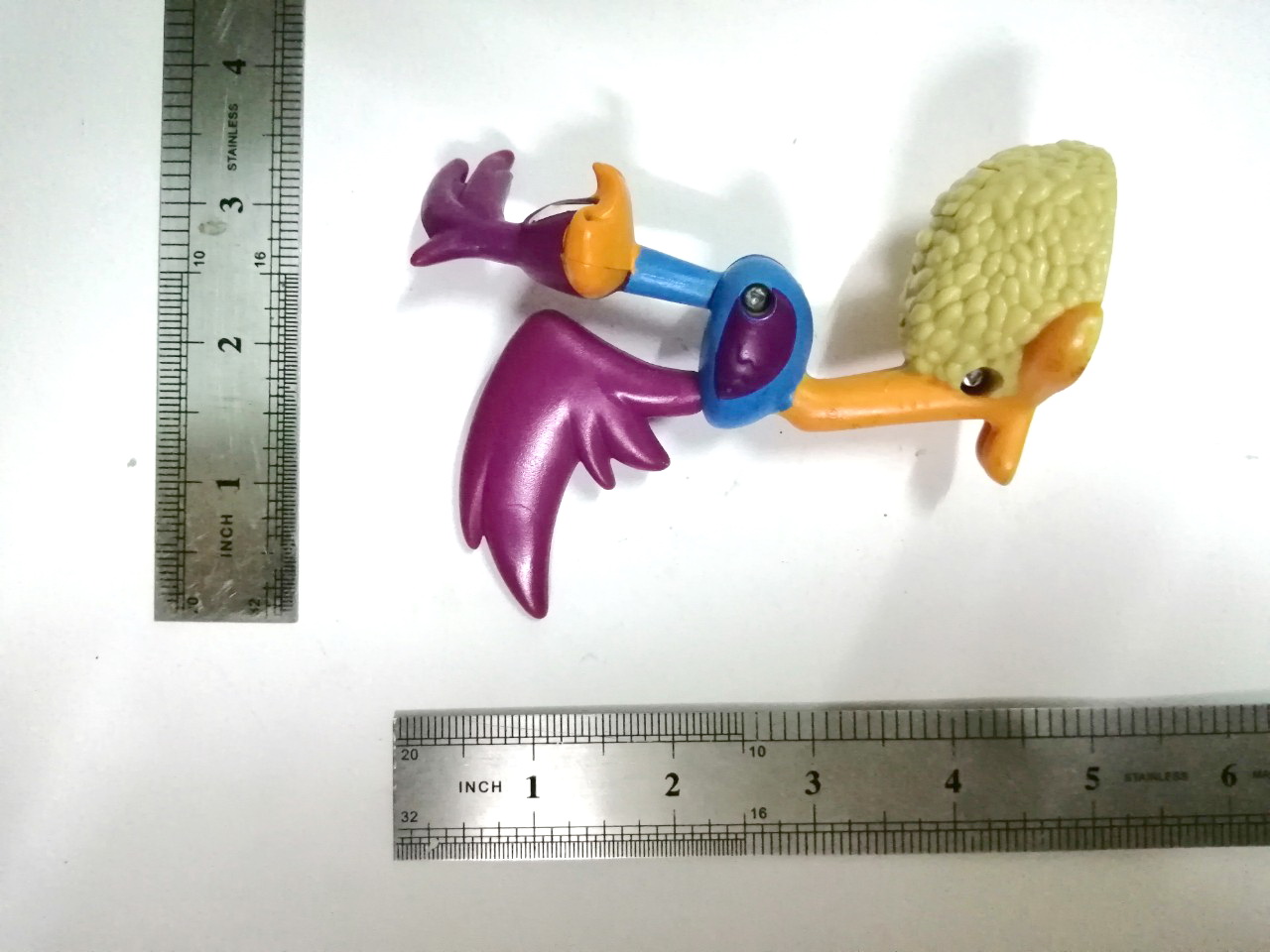 พรีเมียม แมคโดนัลด์ ตัวการ์ตูนวอเนอร์ ฯ โร้ดรันเนอร์ กดหัวขยับได้ วงจรเสียงหมดอายุ